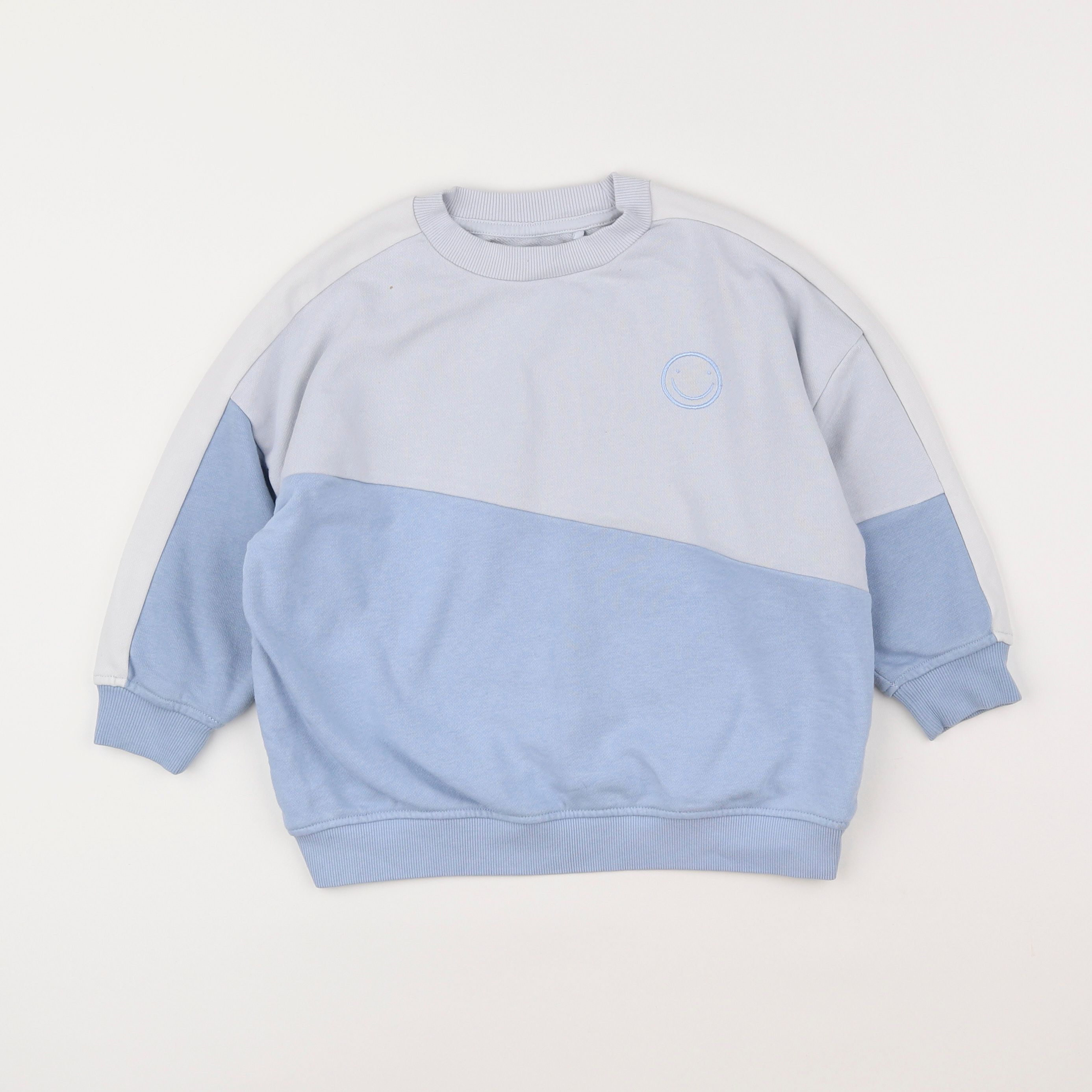 Next - sweat bleu - 3/4 ans