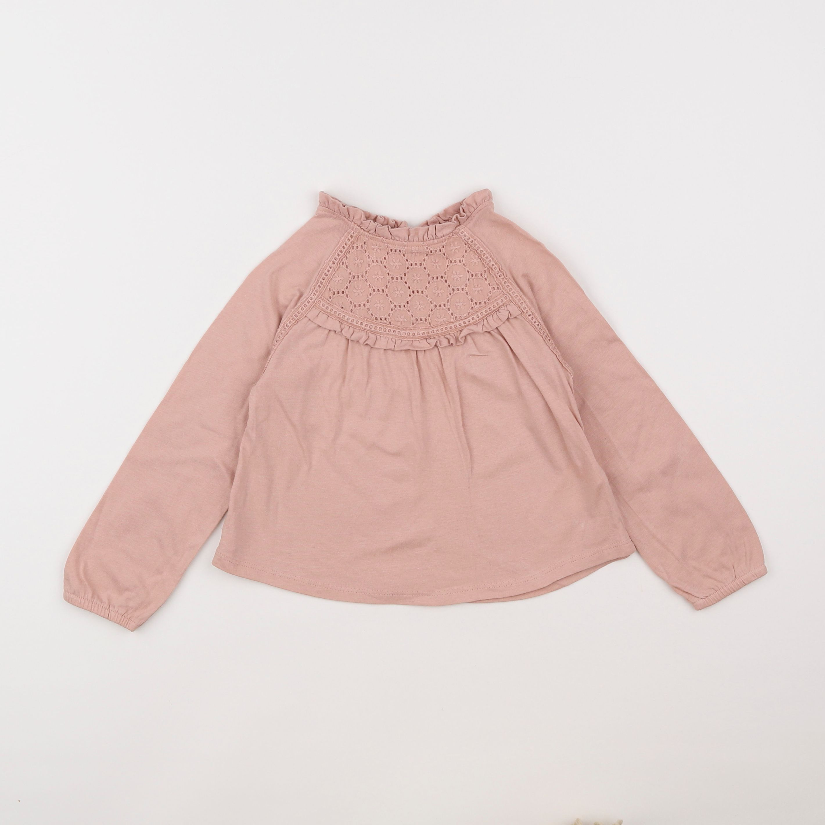 Vertbaudet - tee-shirt rose - 2 ans