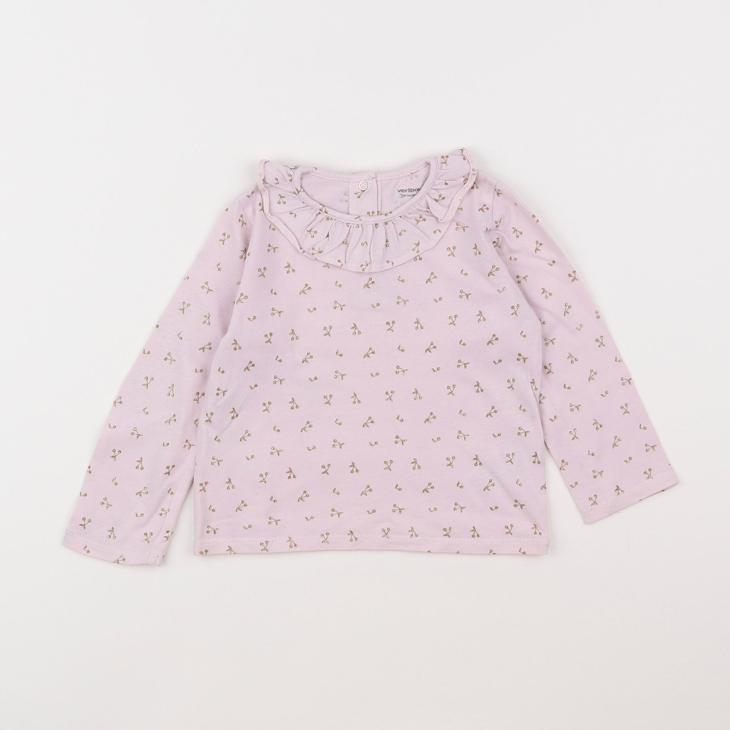 Vertbaudet - tee-shirt rose - 2 ans