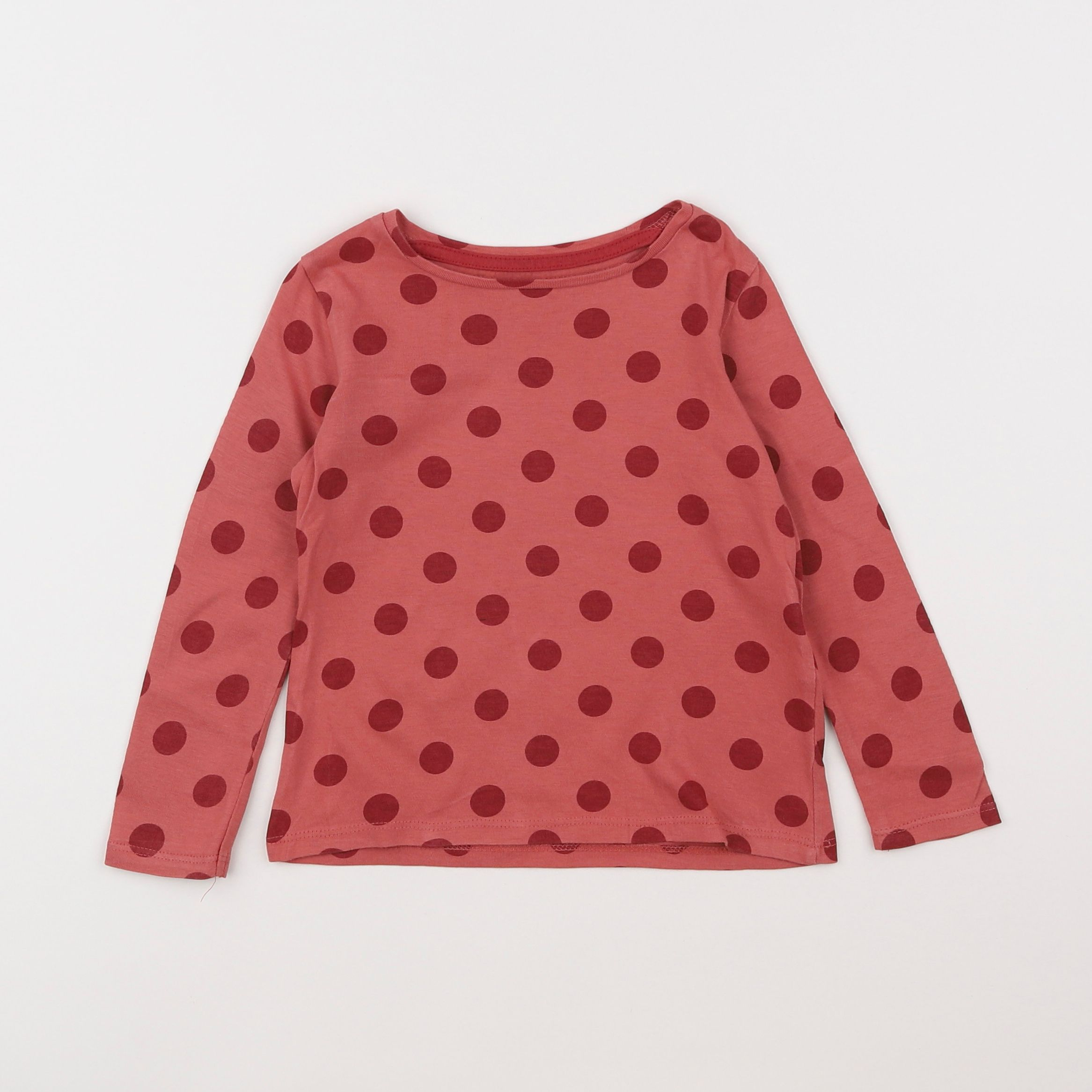 Vertbaudet - tee-shirt rose - 2 ans