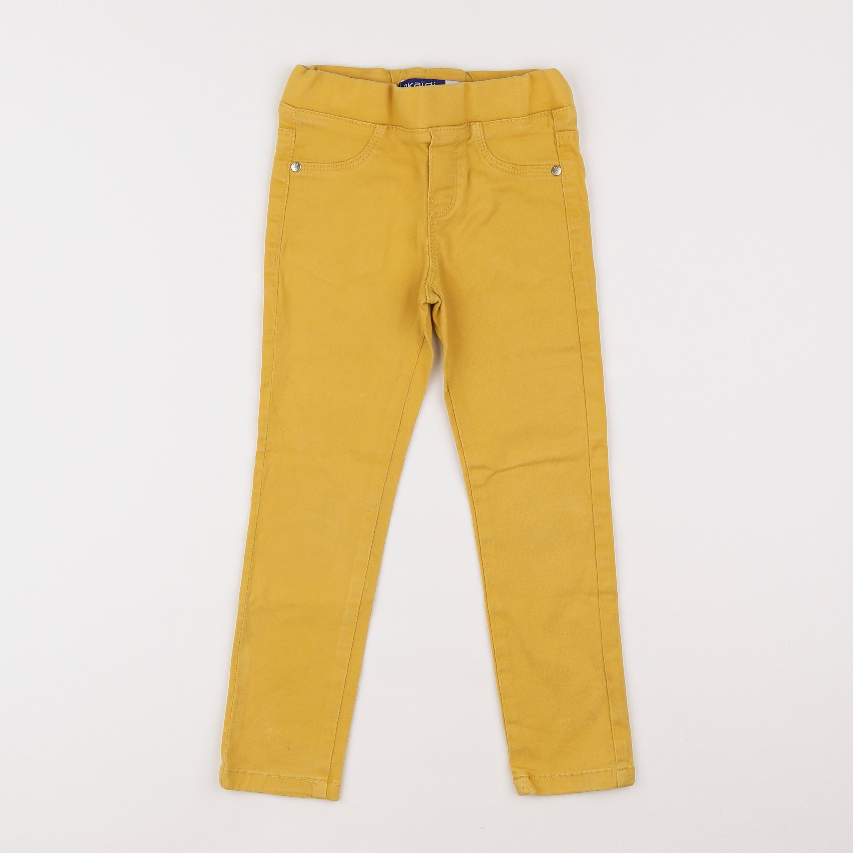 Okaidi - jegging jaune - 4 ans