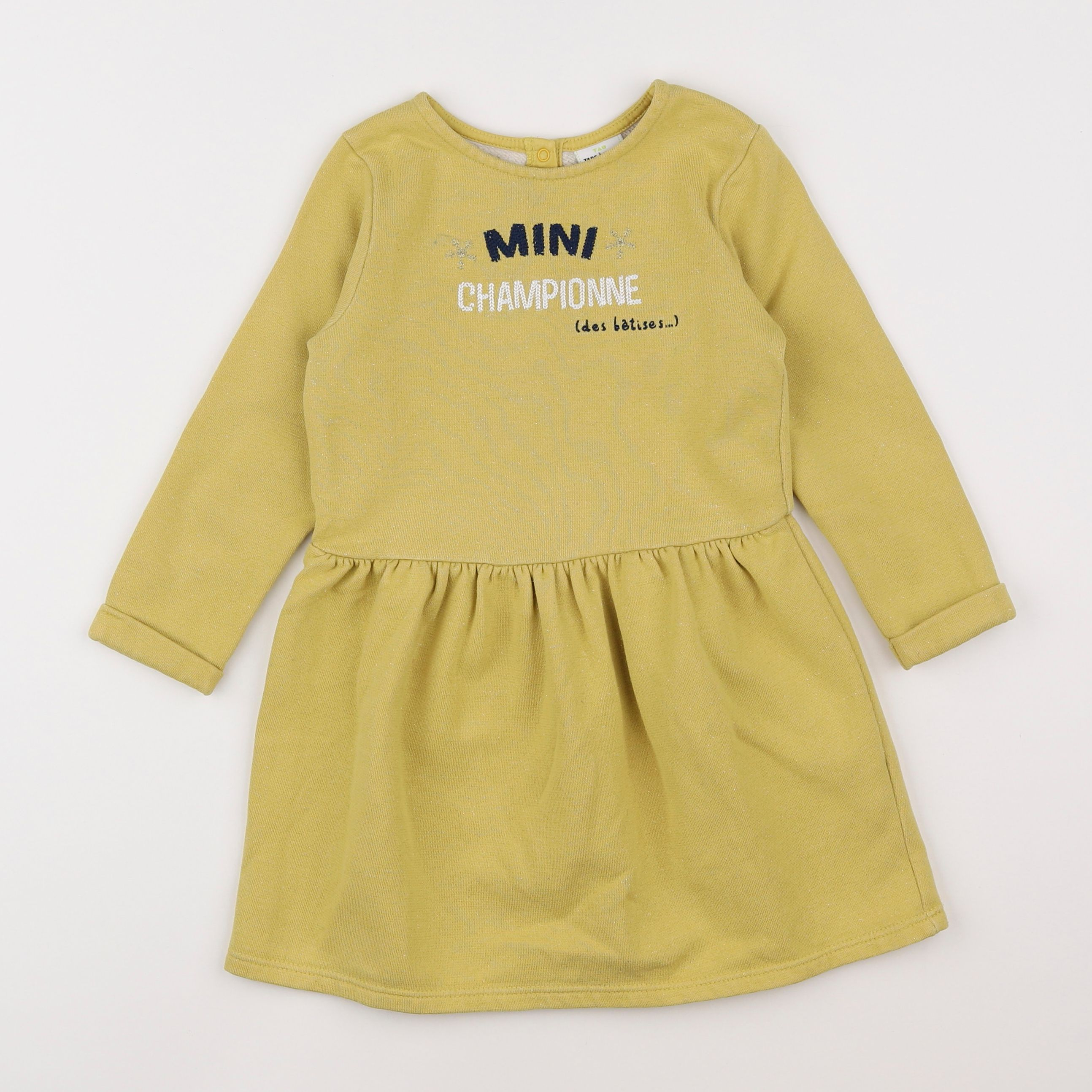 Tape à l'oeil - robe jaune - 3 ans