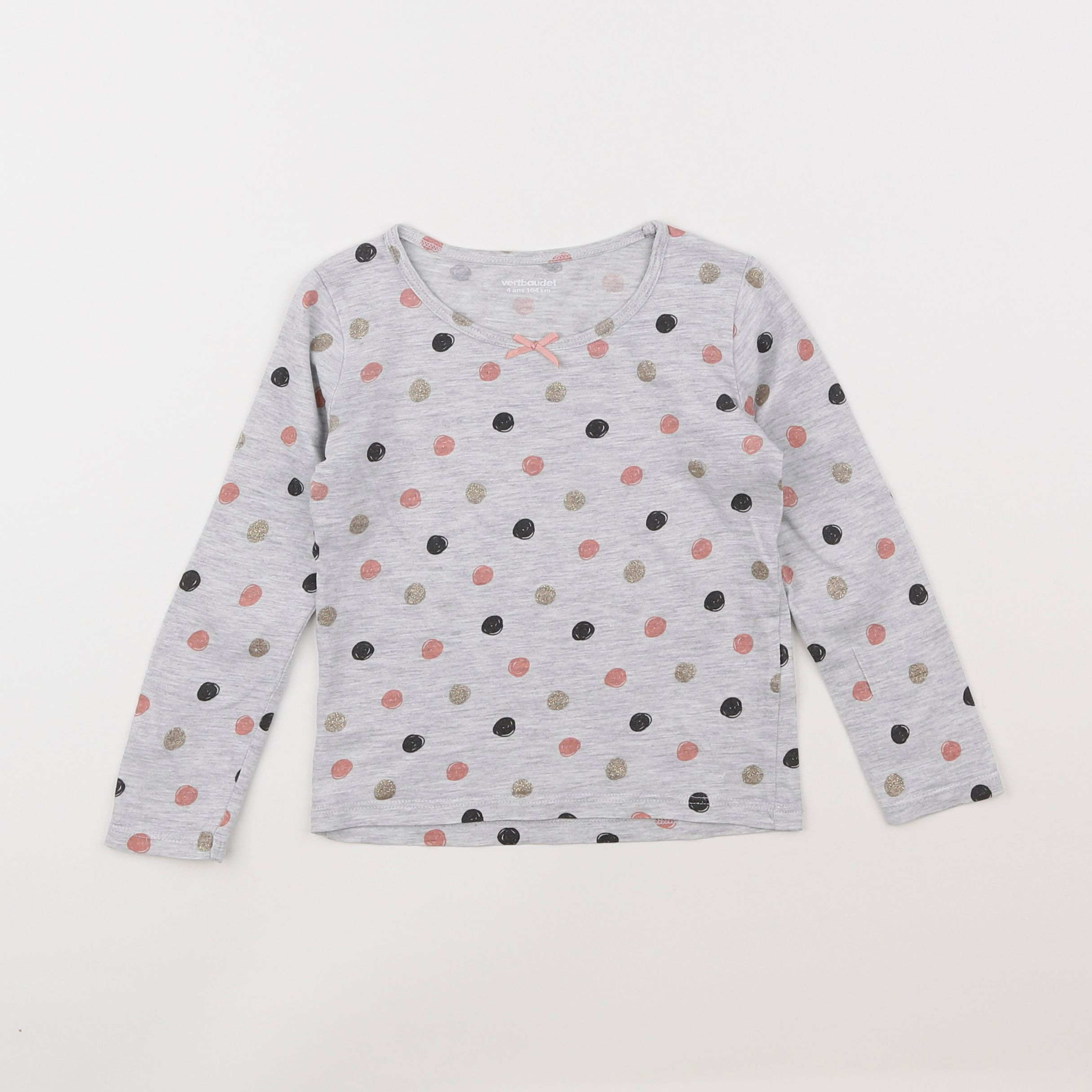 Vertbaudet - maillot de corps multicolore - 4 ans