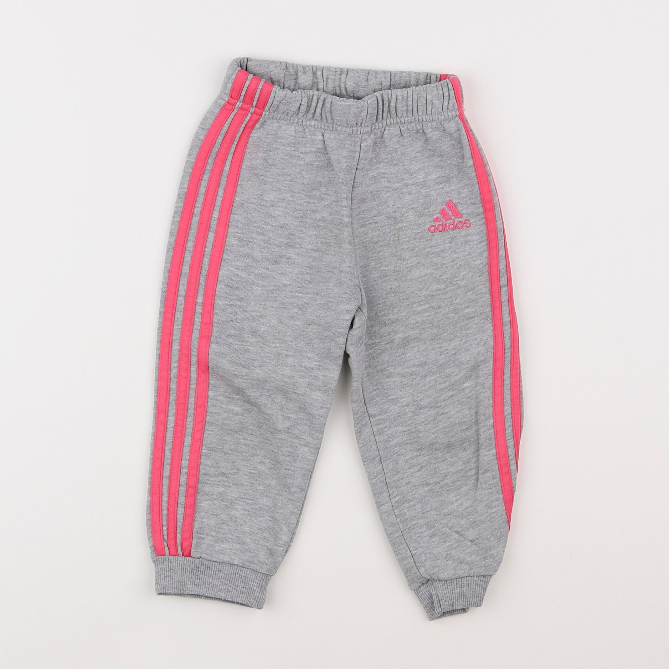 Adidas - jogging gris - 9/12 mois