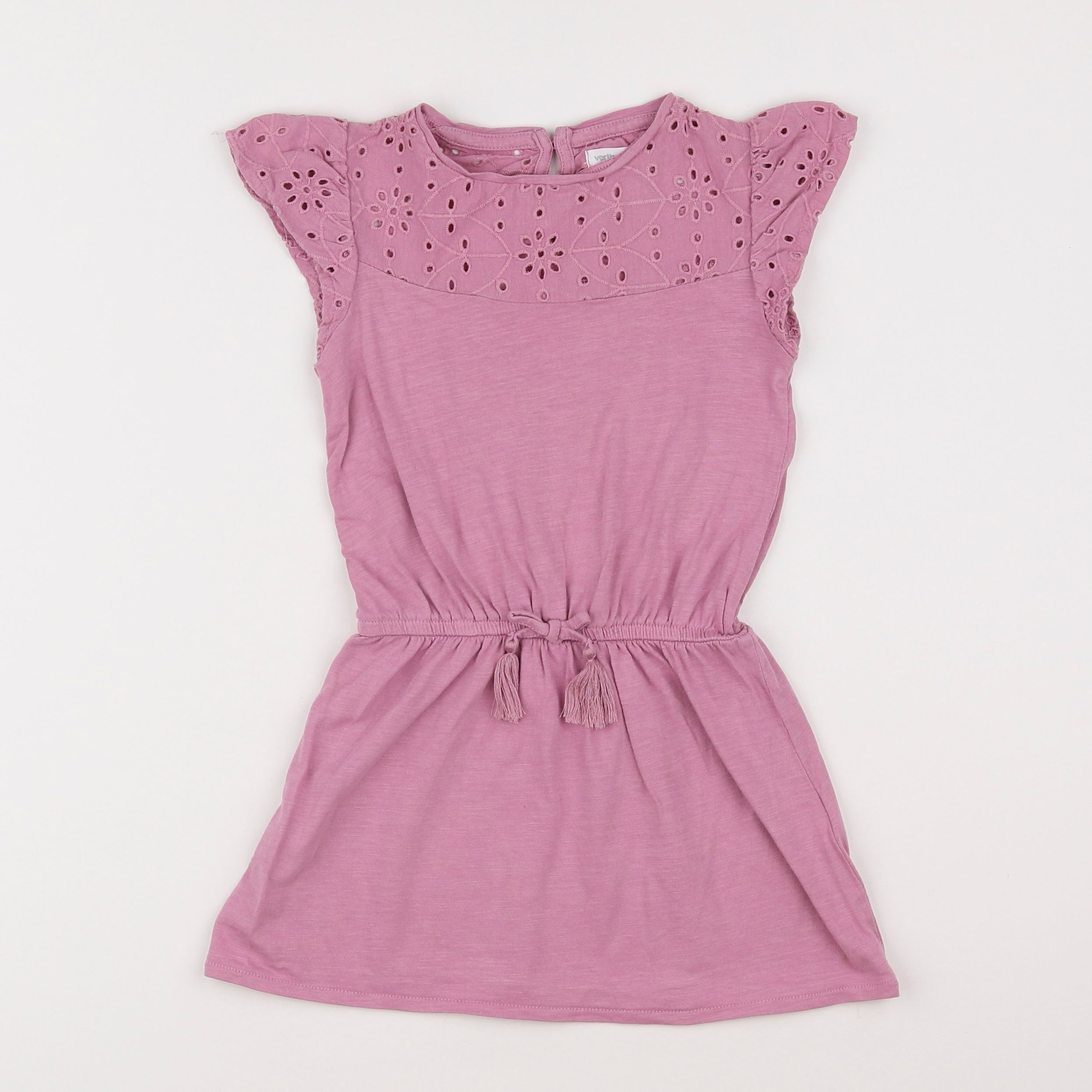 Vertbaudet - robe rose - 4 ans