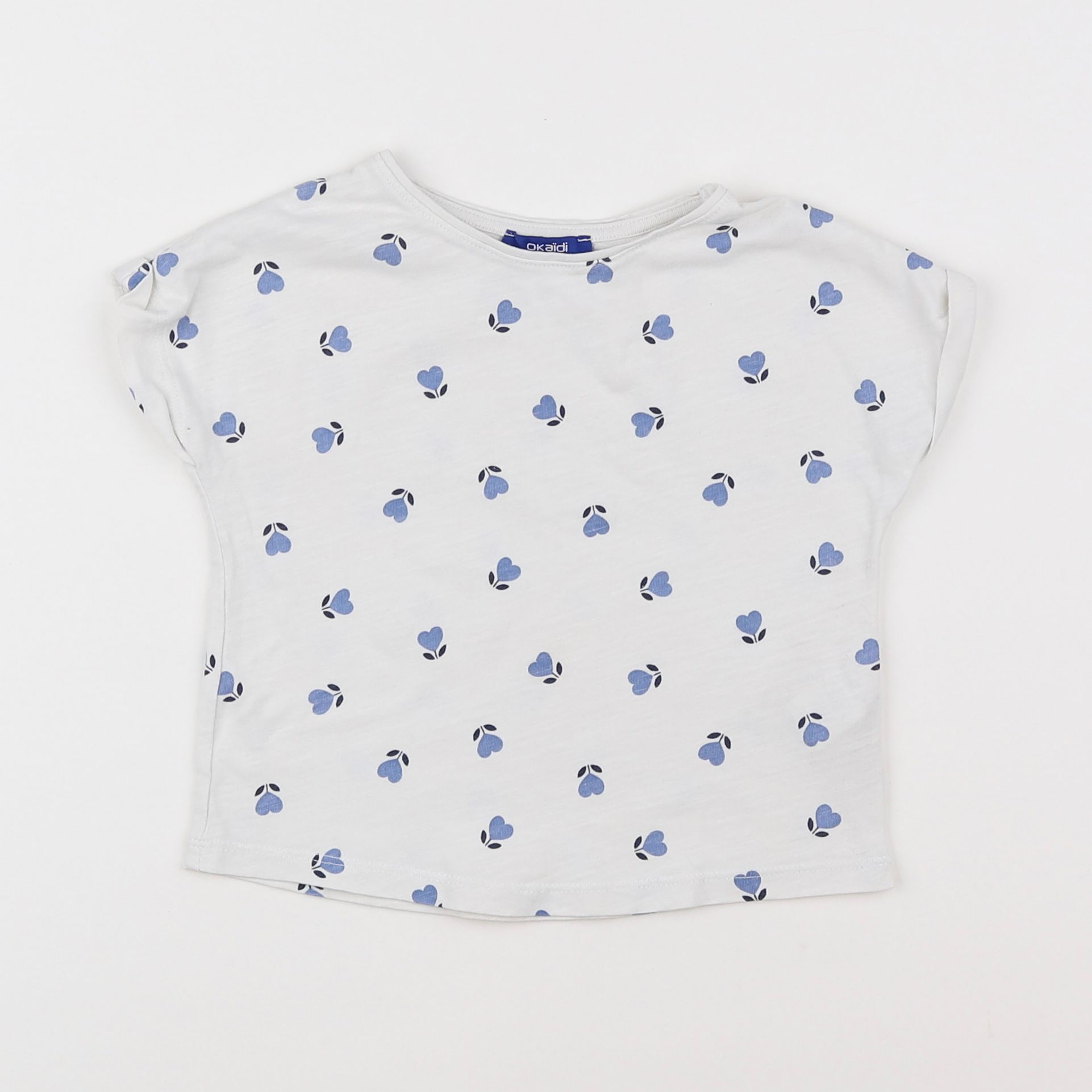 Okaidi - tee-shirt blanc - 3 ans