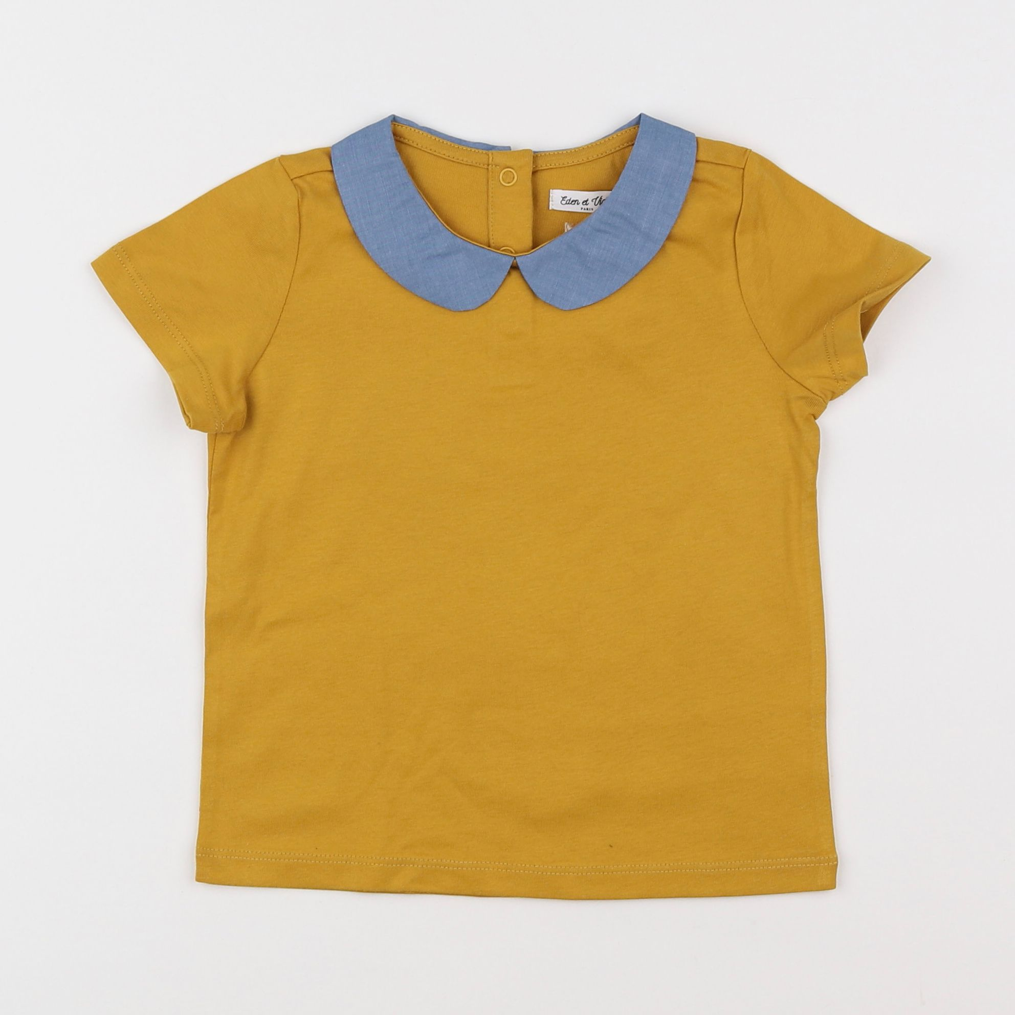 Eden & Victor - tee-shirt jaune - 3 ans