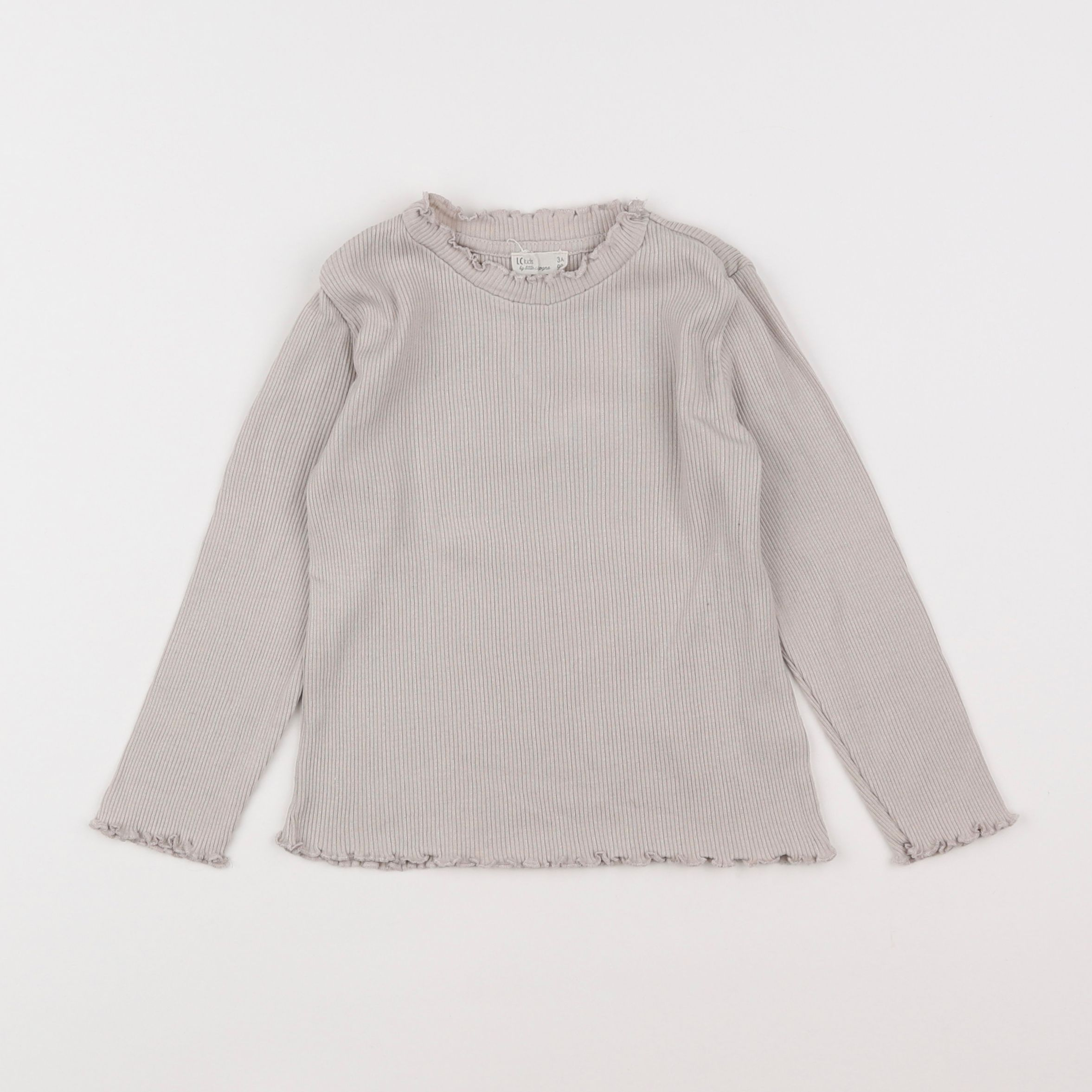 Little Cigogne - tee-shirt taupe - 3 ans