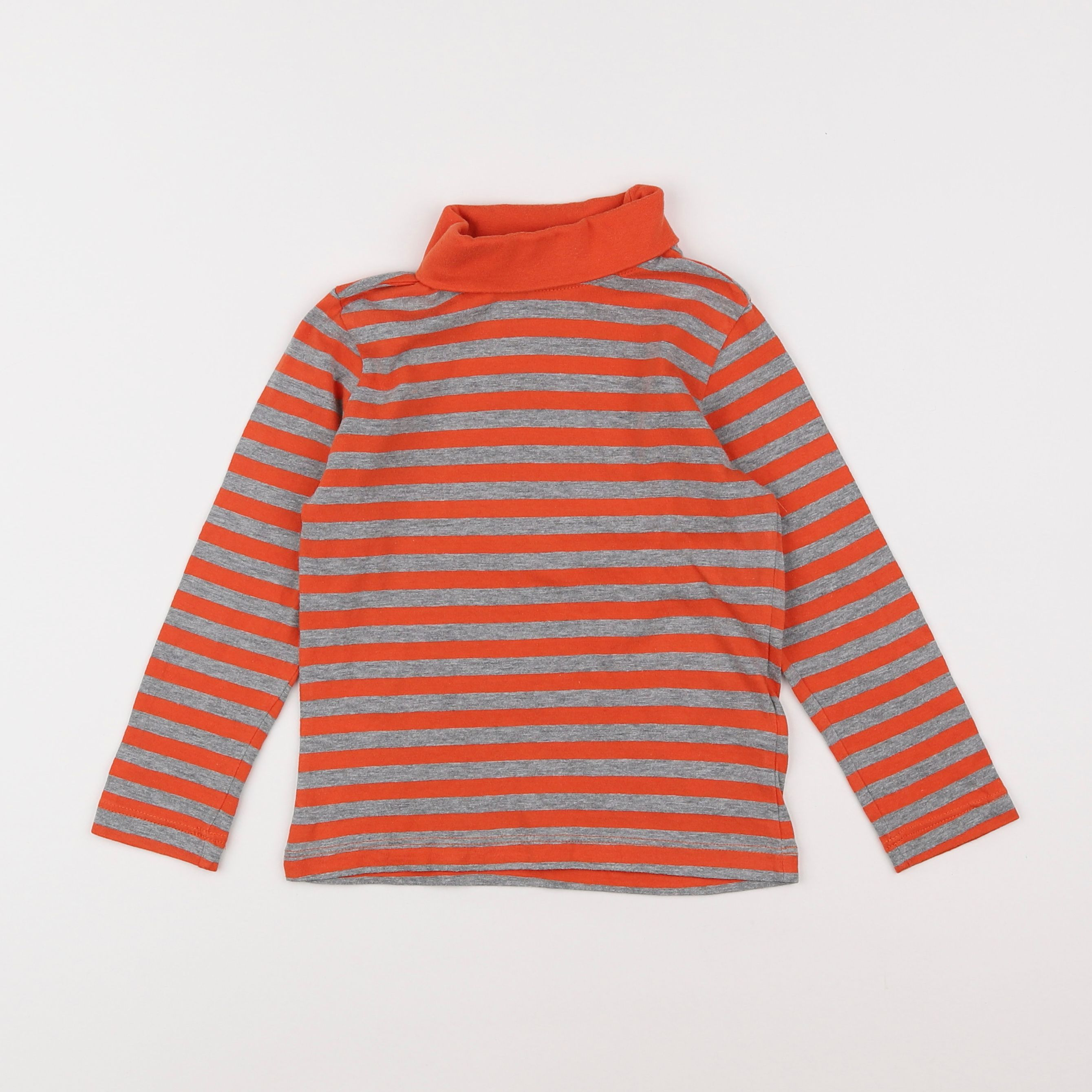 Vertbaudet - sous-pull orange - 5 ans