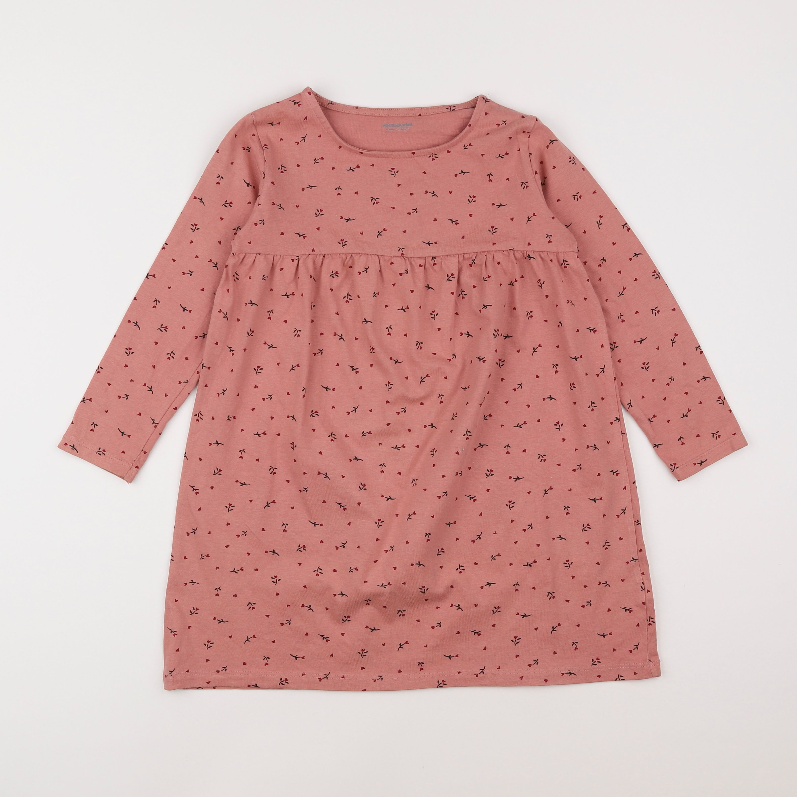 Vertbaudet - robe rose - 6 ans