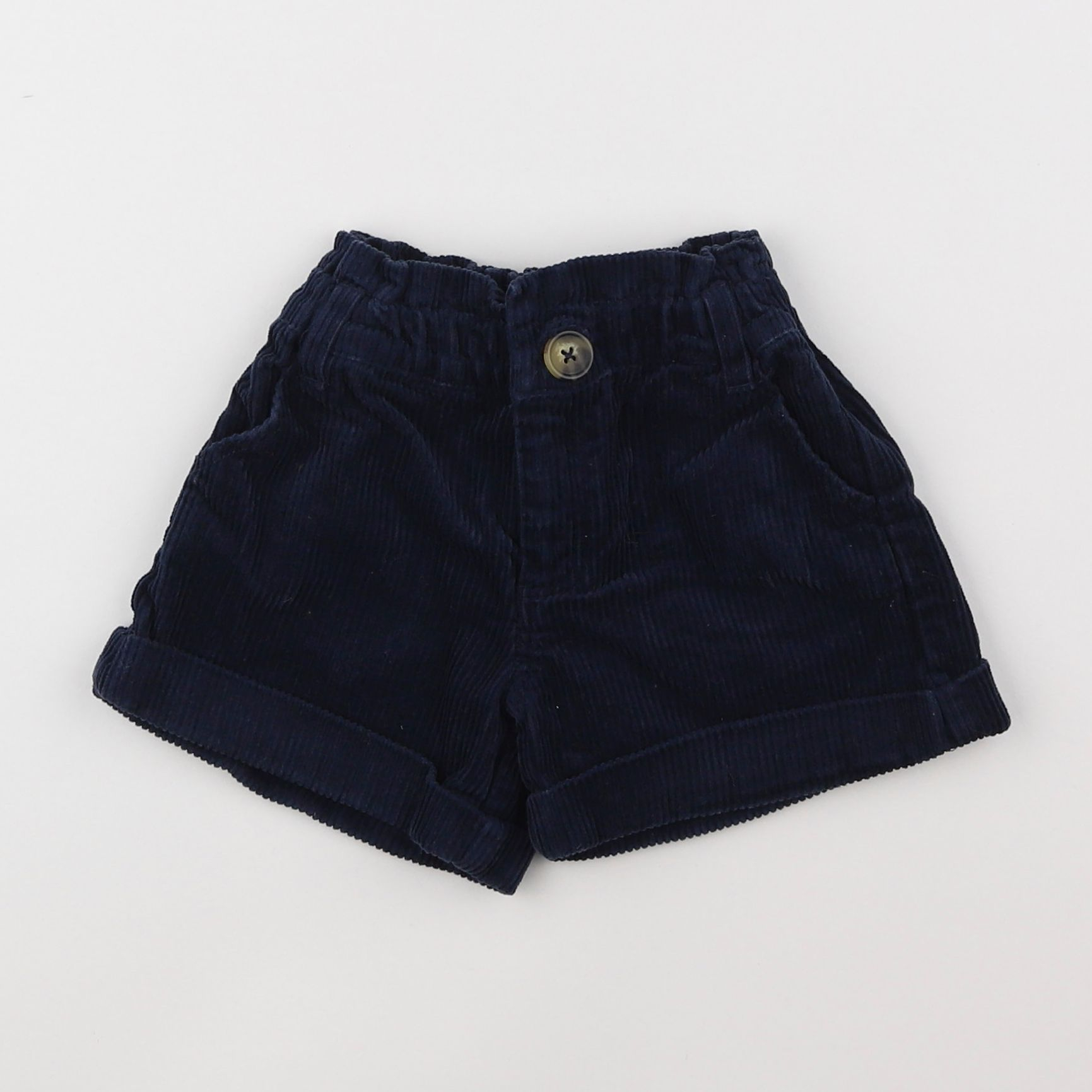 Vertbaudet - short bleu - 2 ans