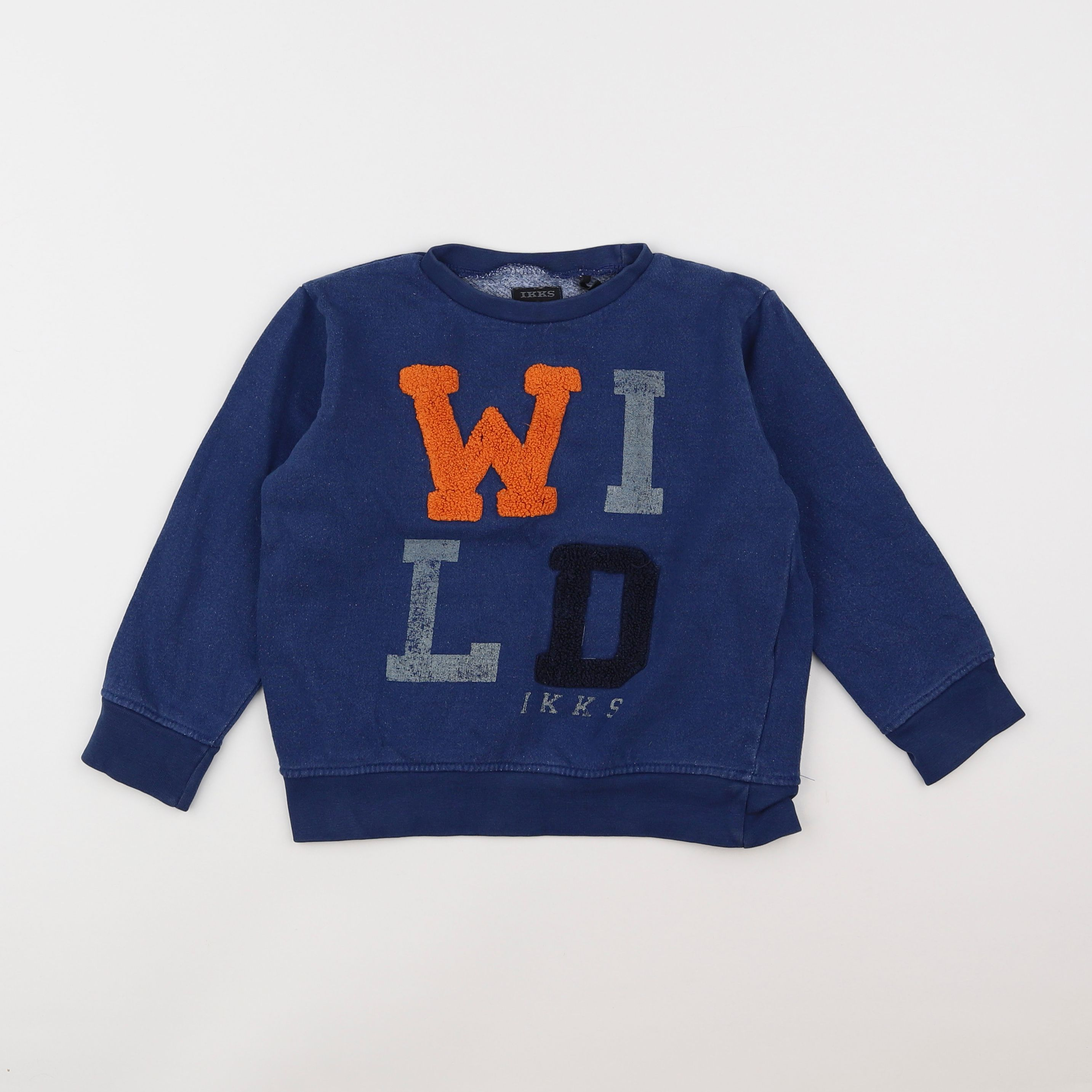 IKKS - sweat bleu - 5 ans