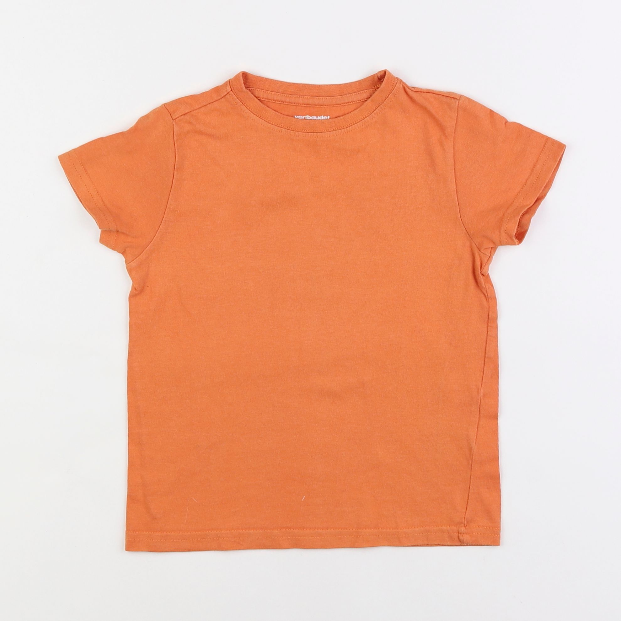 Vertbaudet - tee-shirt orange - 5 ans