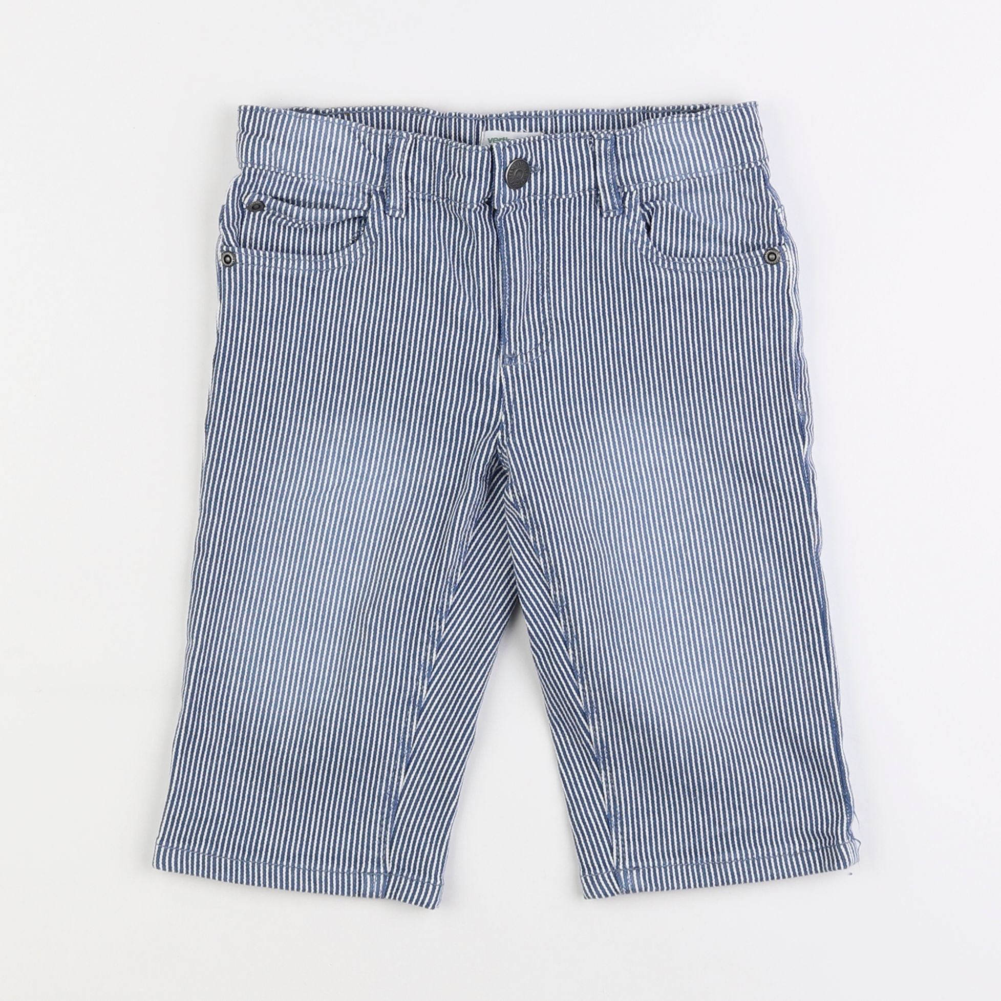 Vertbaudet - short bleu - 7 ans