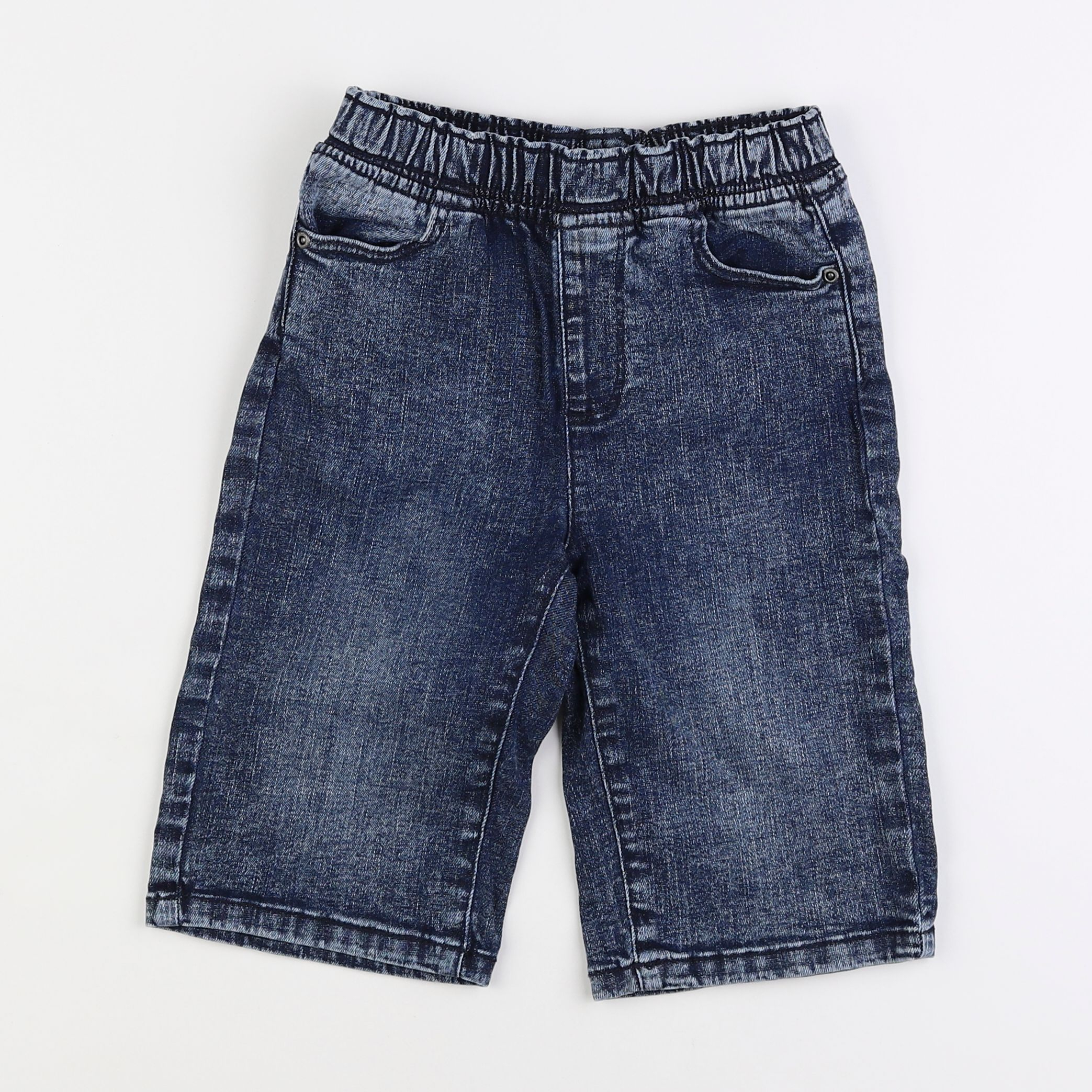 Vertbaudet - short bleu - 7 ans