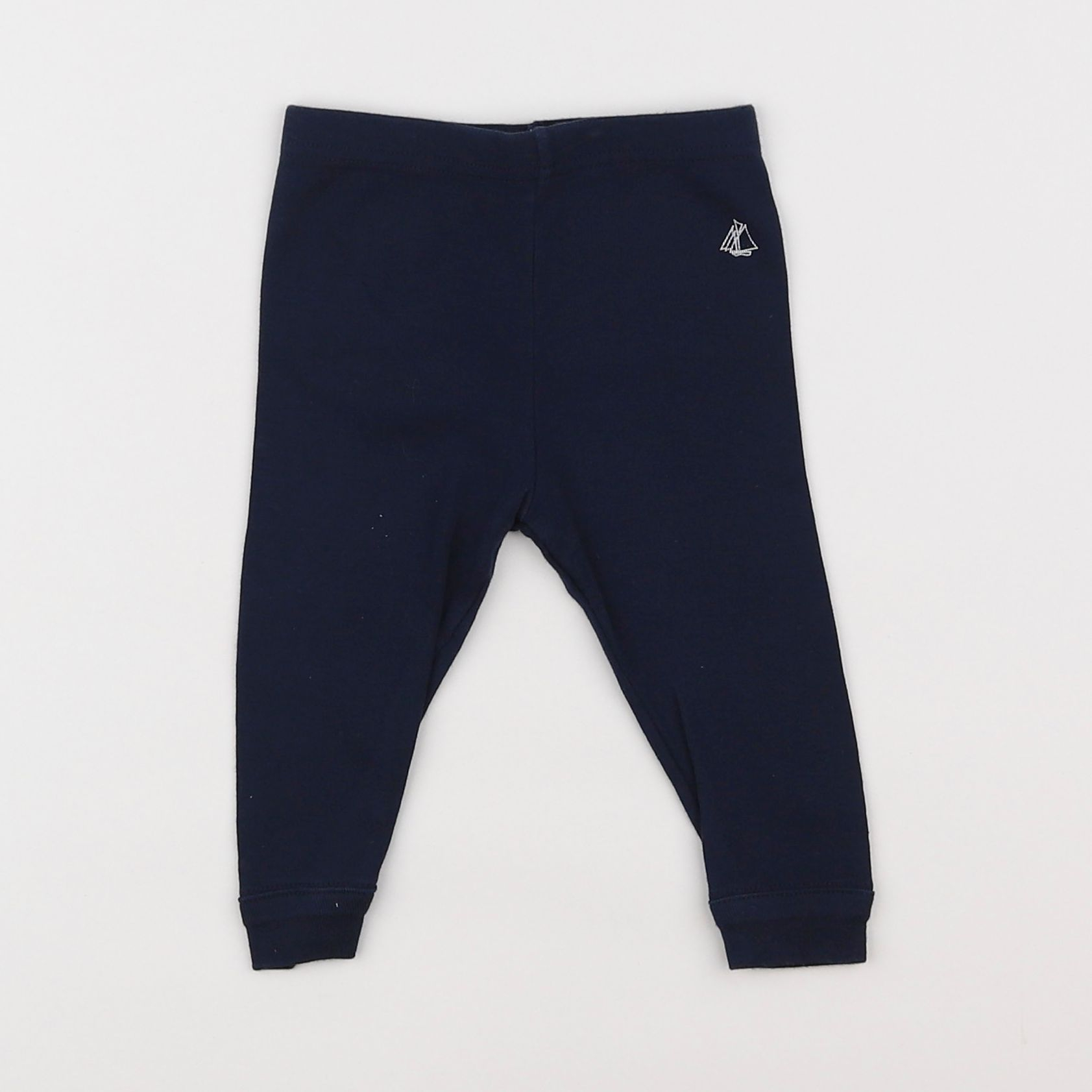 Petit Bateau - legging bleu - 6 mois