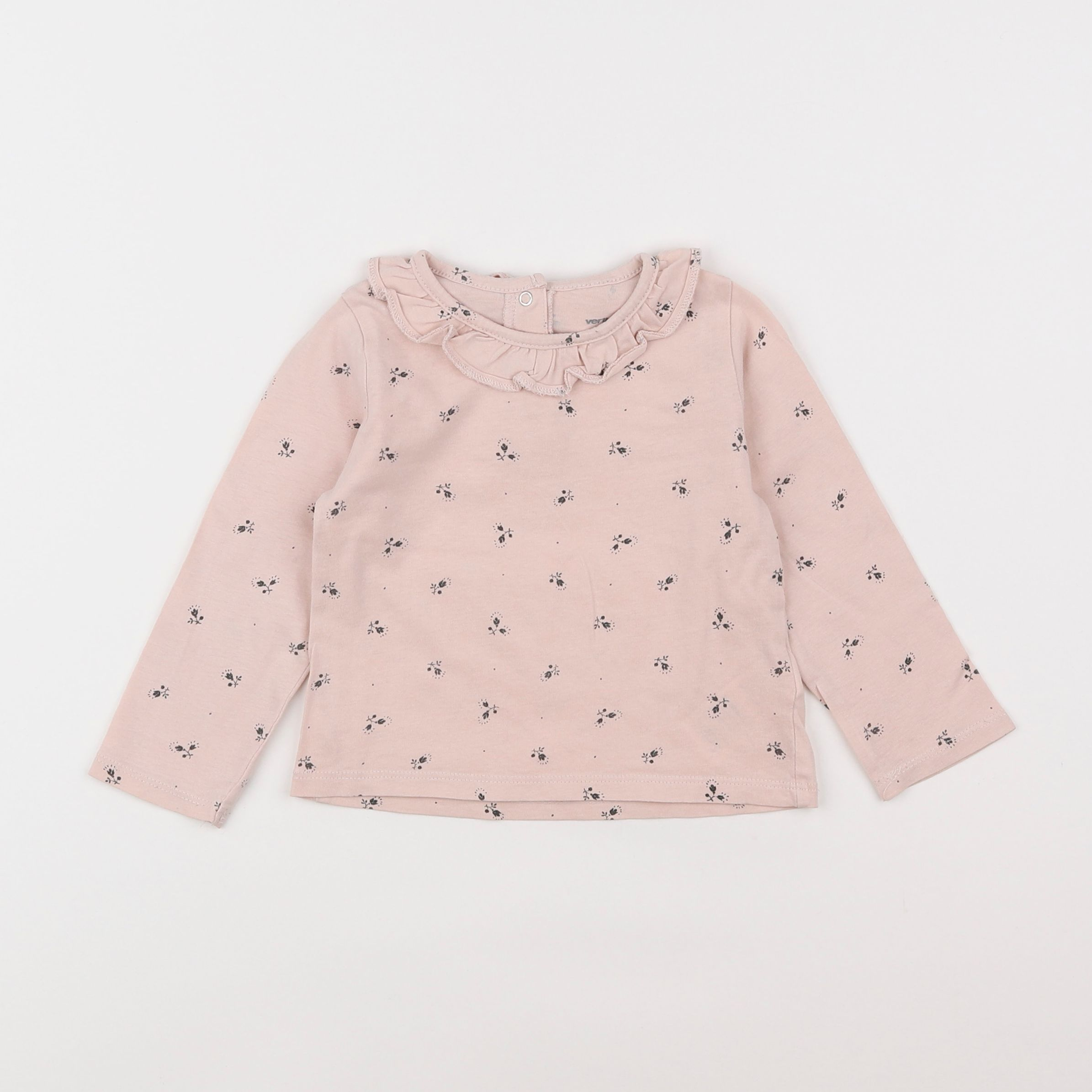 Vertbaudet - tee-shirt rose - 18 mois