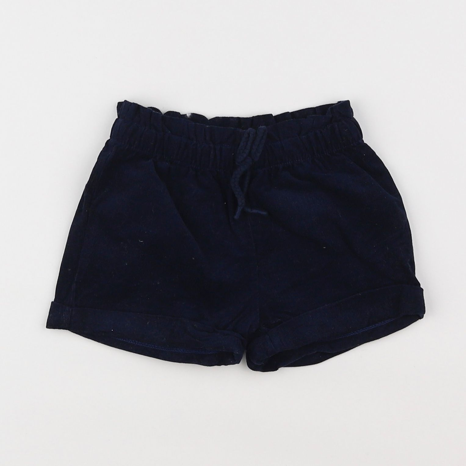 Vertbaudet - short bleu - 18 mois