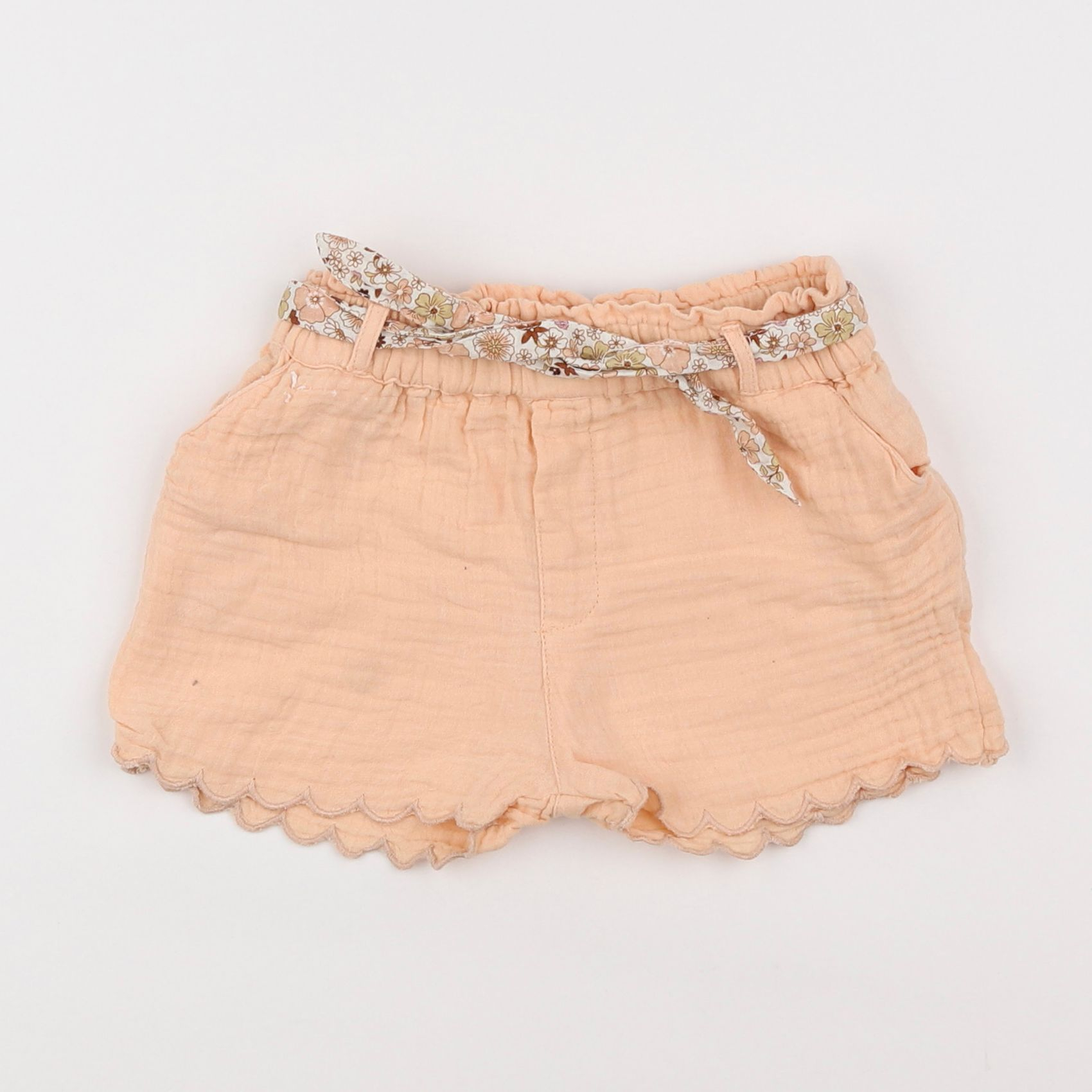 Vertbaudet - short orange - 3 ans