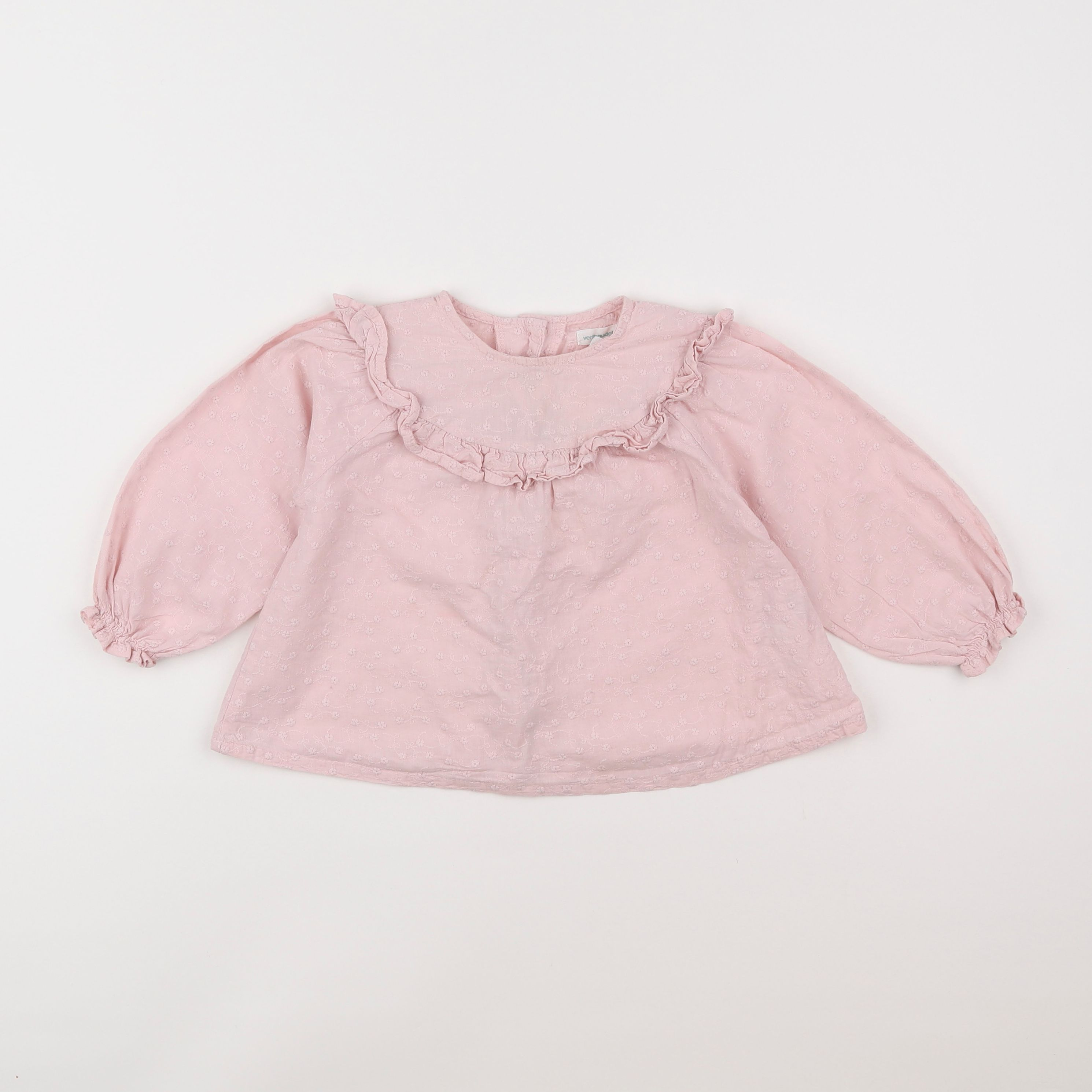 Vertbaudet - blouse rose - 2 ans