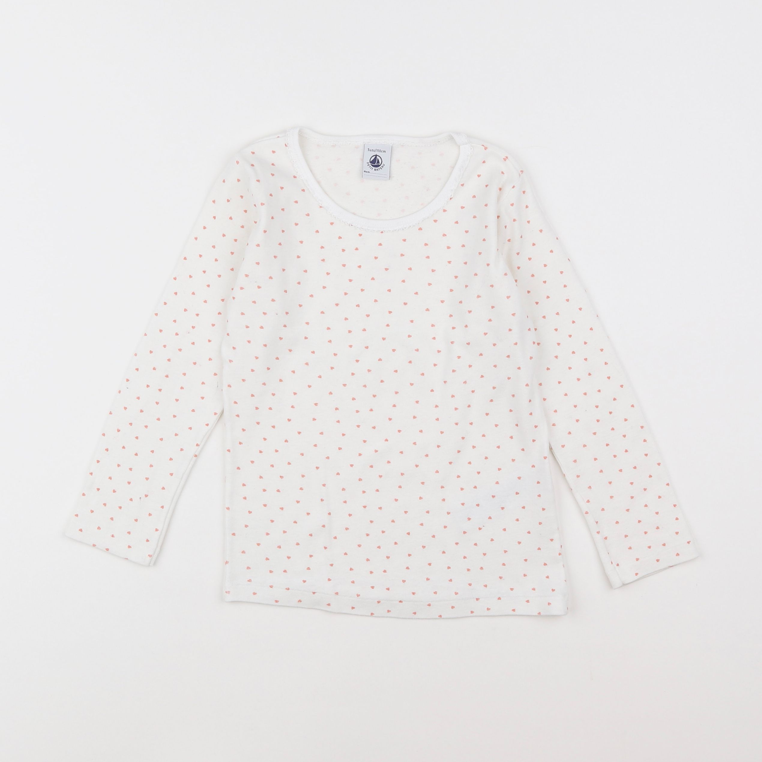 Petit Bateau - maillot de corps rose - 5 ans