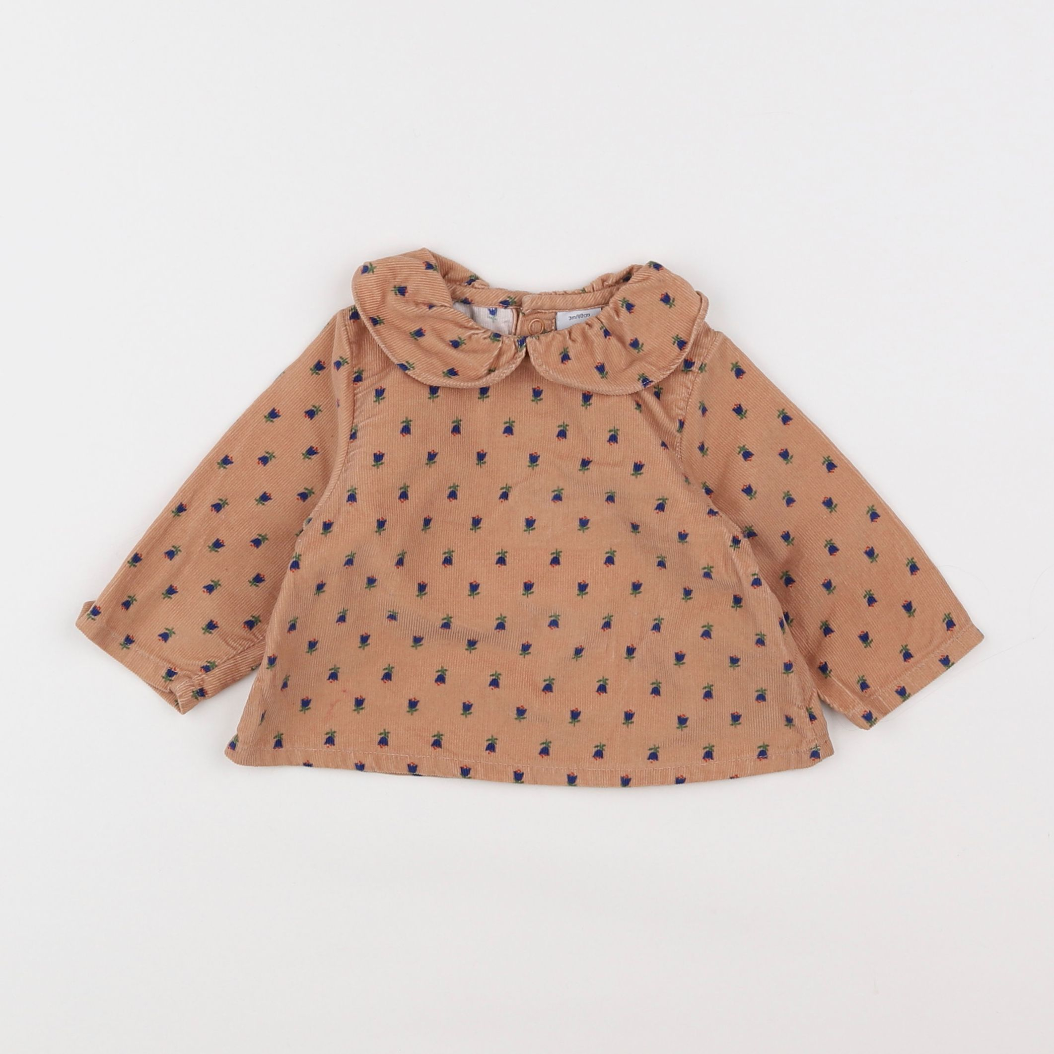 Petit Bateau - blouse beige - 3 mois