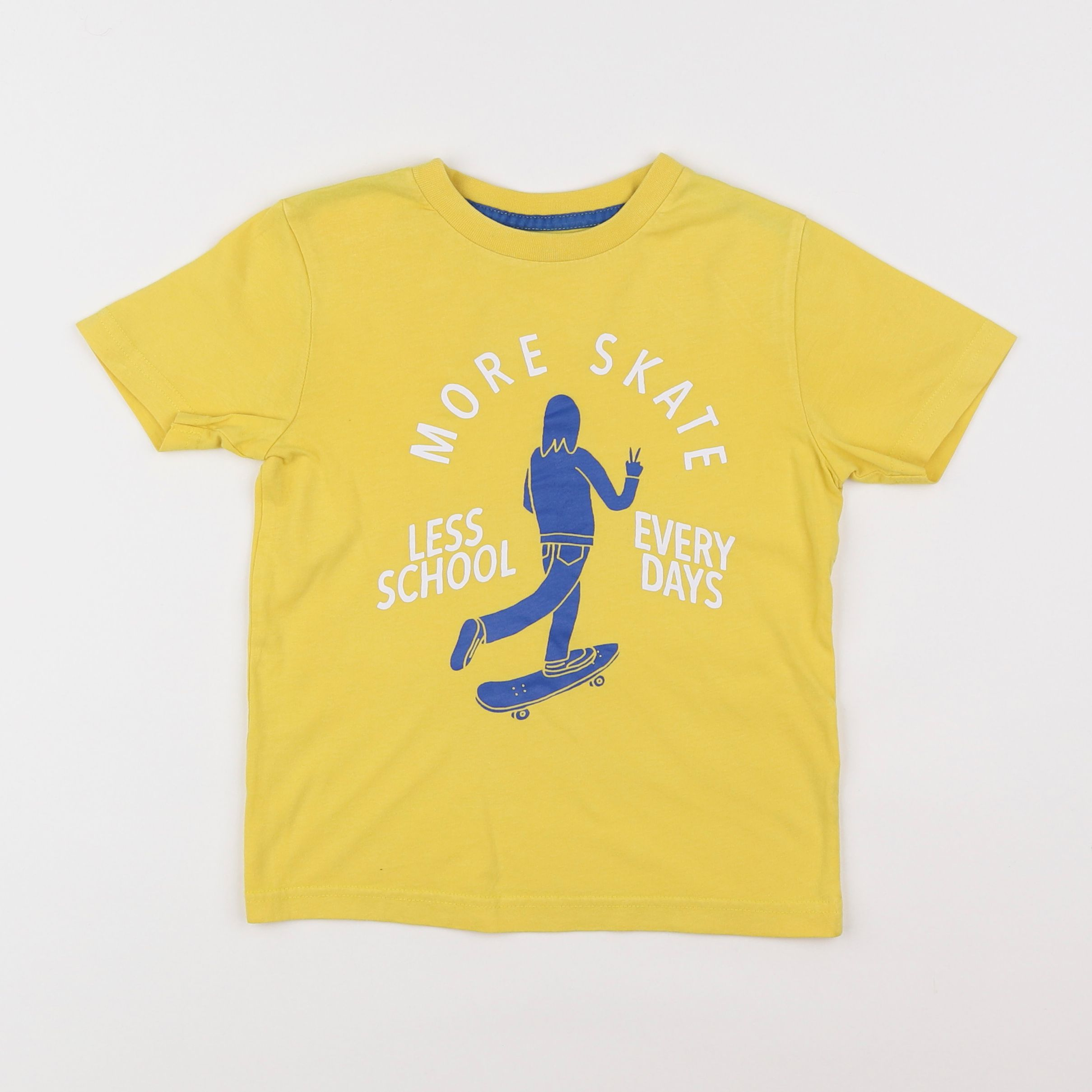 Cyrillus - tee-shirt jaune - 6 ans