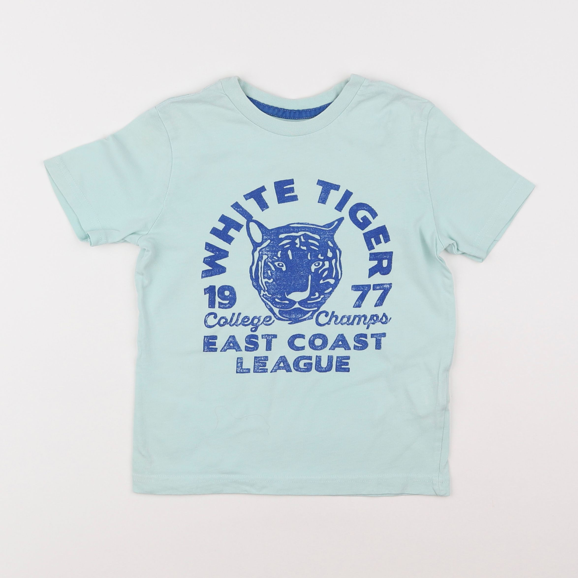 Cyrillus - tee-shirt bleu - 6 ans