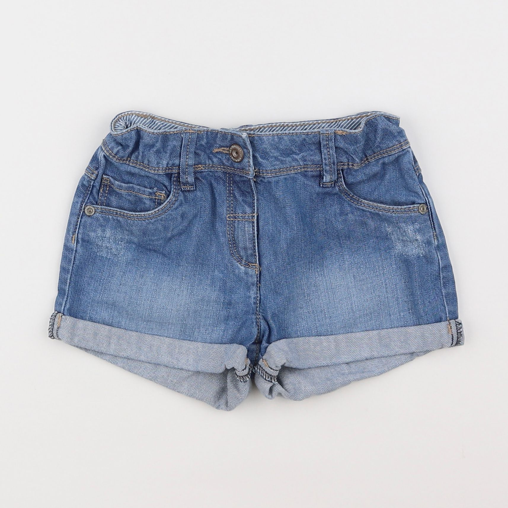 Vertbaudet - short bleu - 6 ans