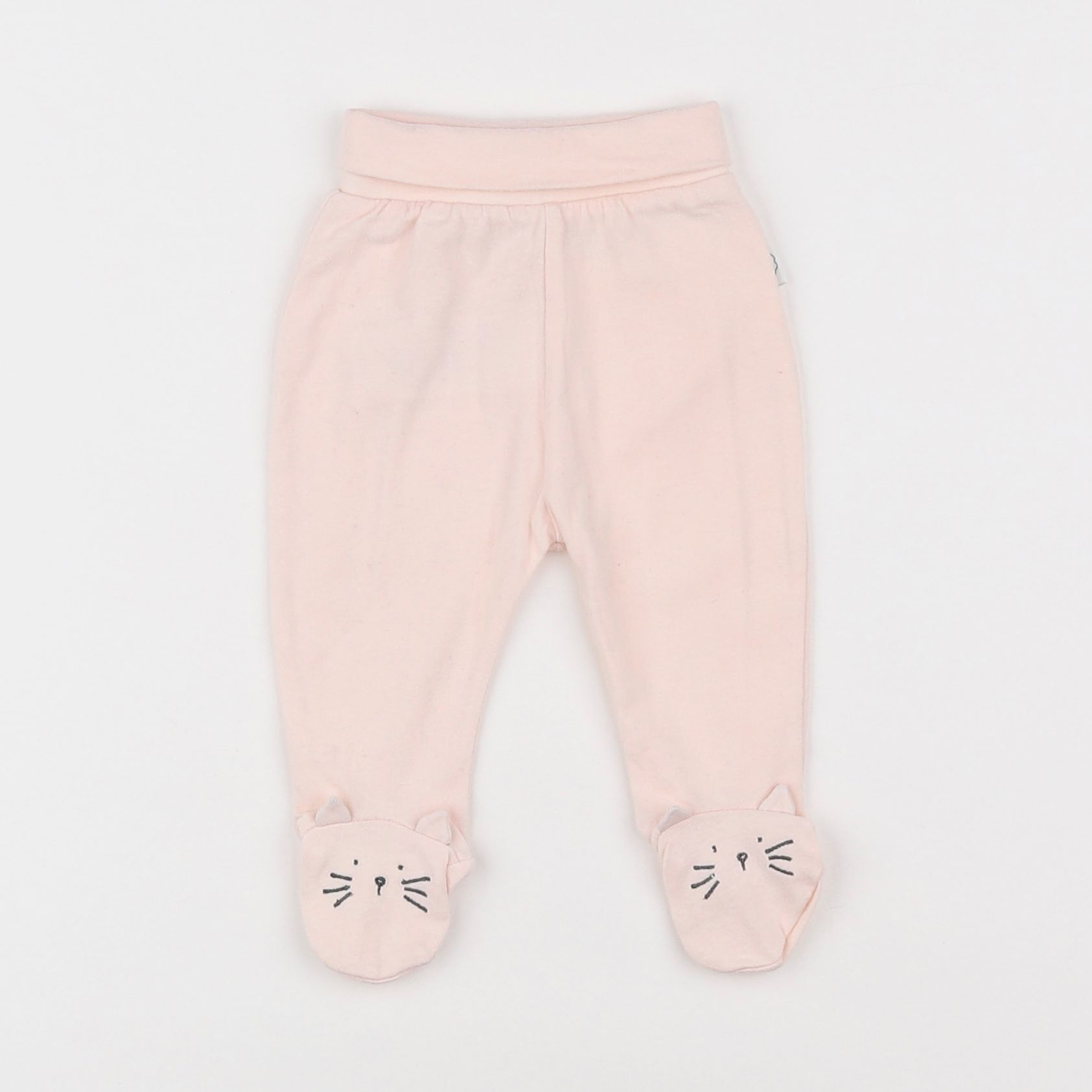 Vertbaudet - legging rose - 0 mois