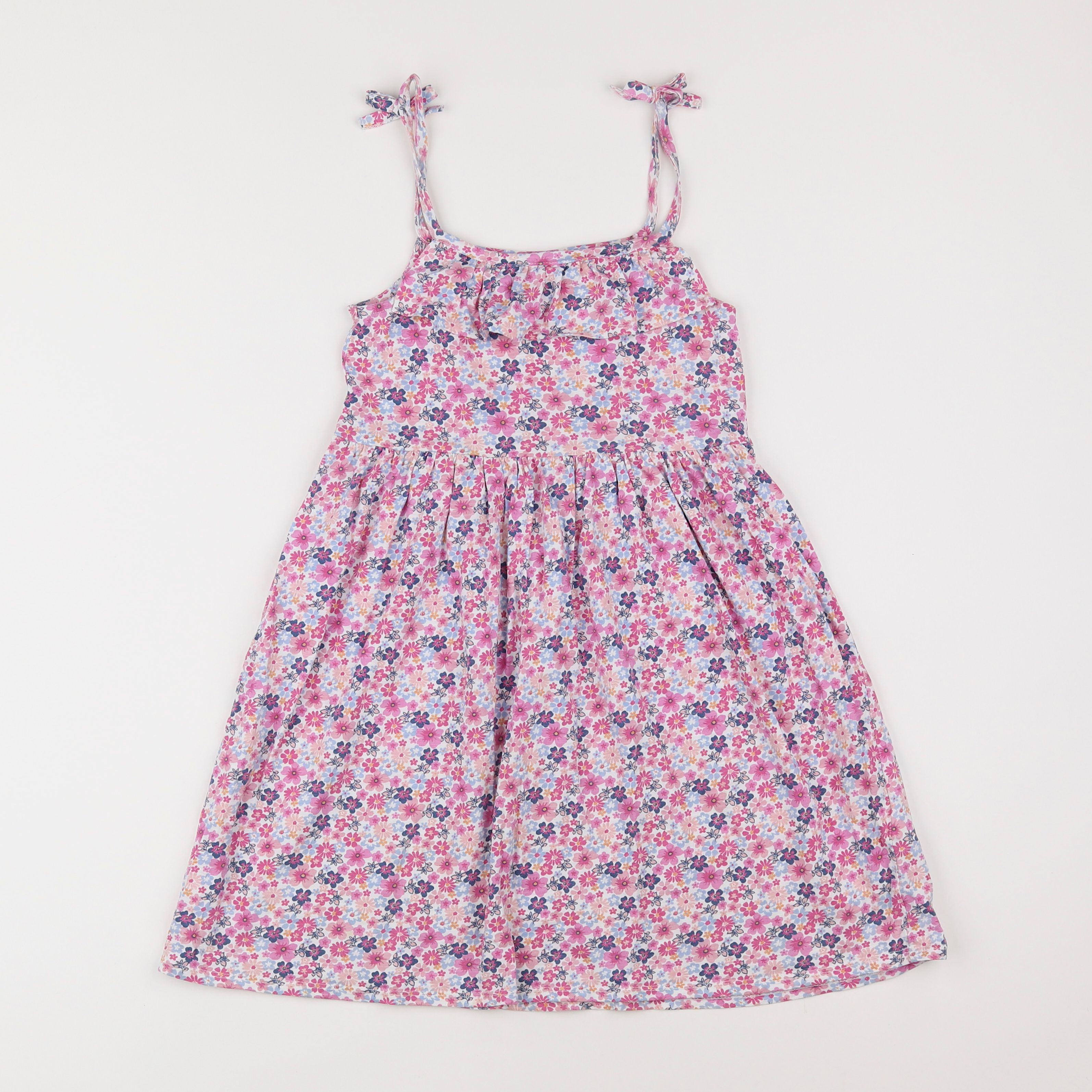 Vertbaudet - robe rose - 8 ans