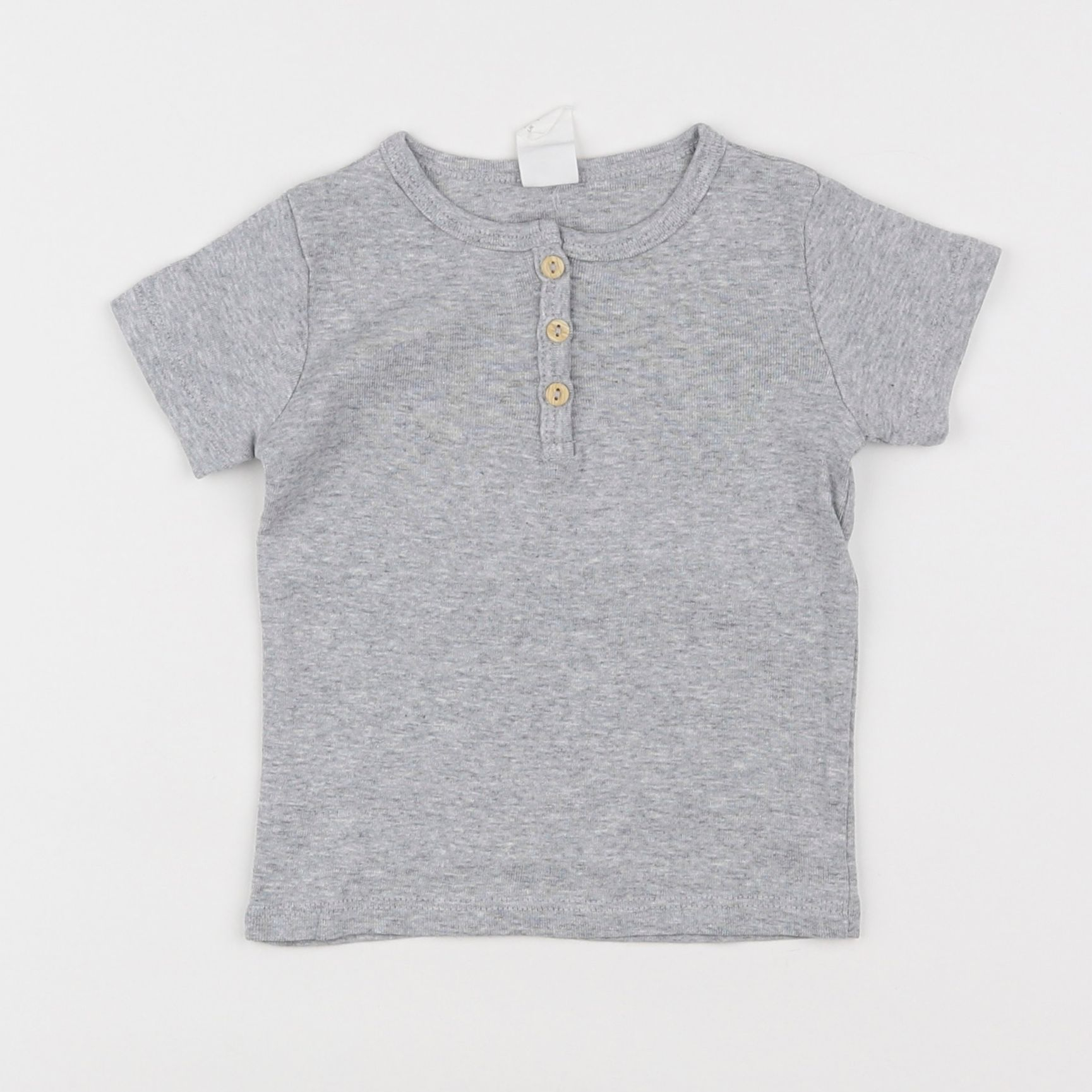 H&M - tee-shirt gris - 9 mois