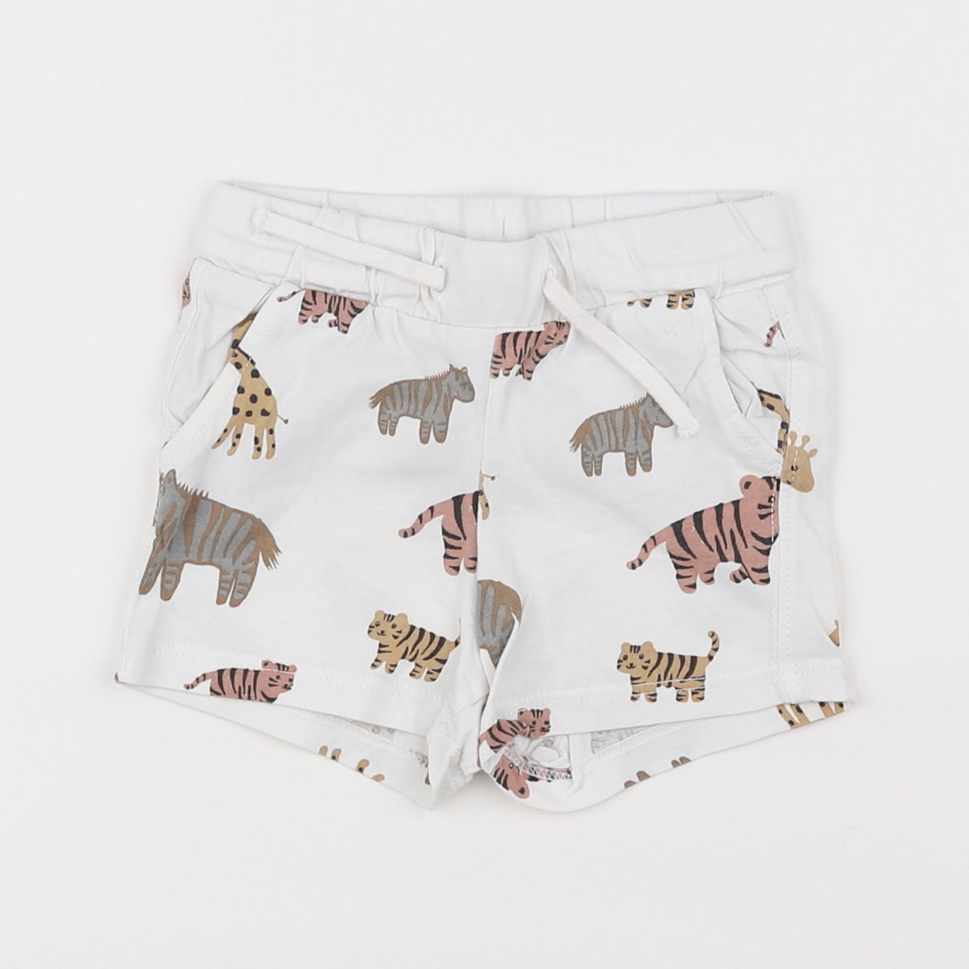 H&M - short multicolore - 3/6 mois