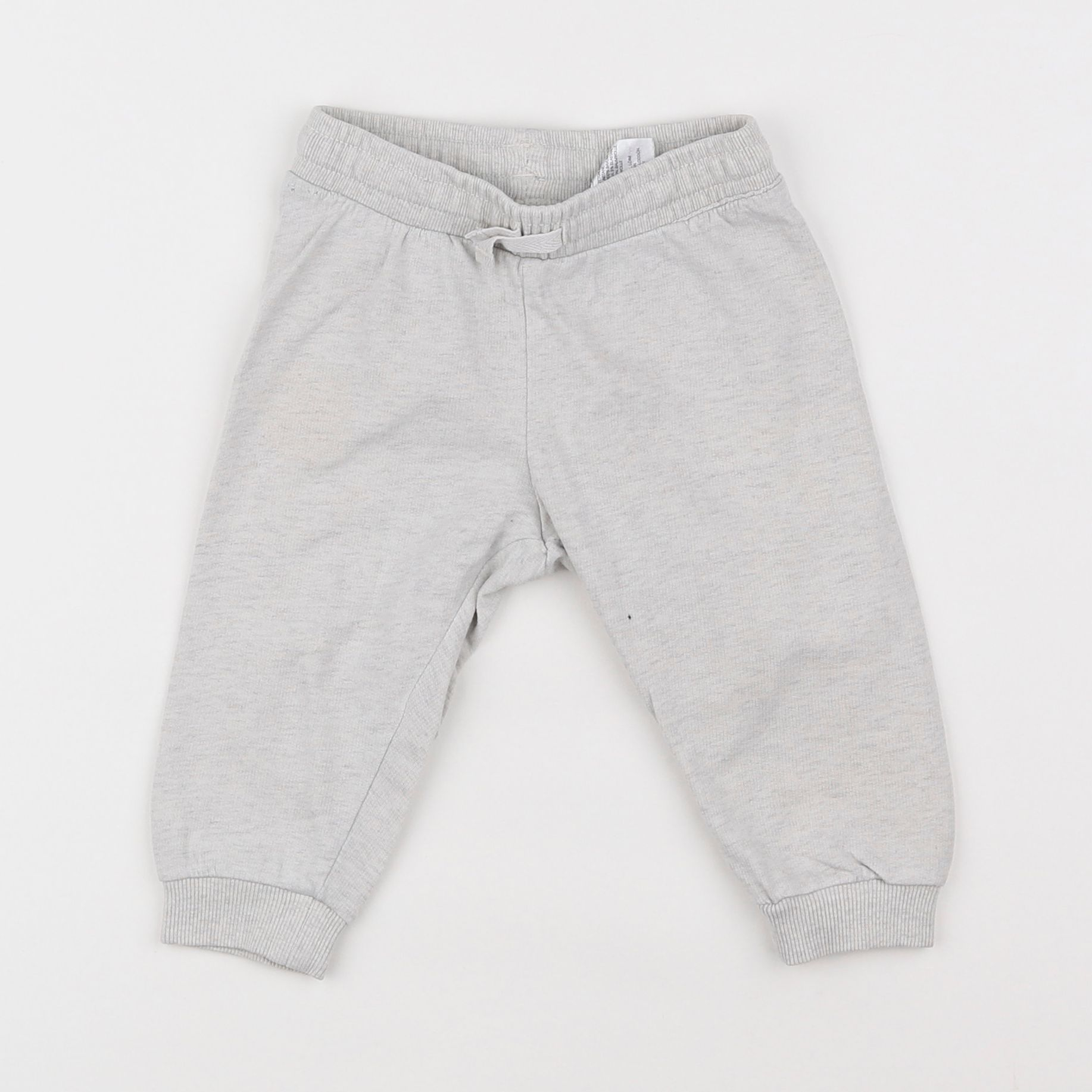 H&M - jogging gris - 6/9 mois