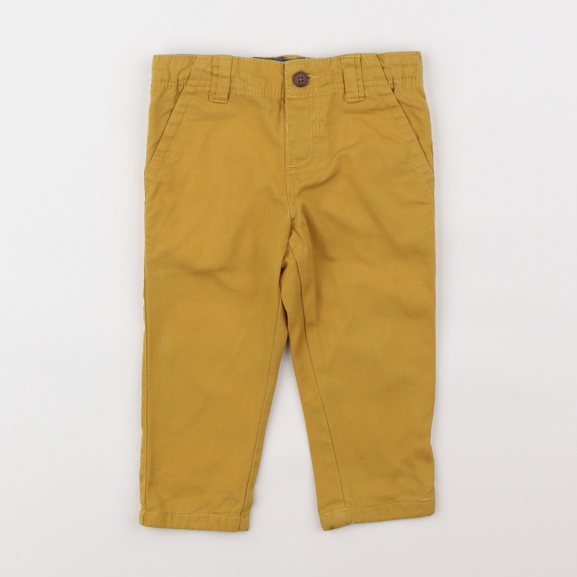 Boutchou - pantalon jaune - 9 mois