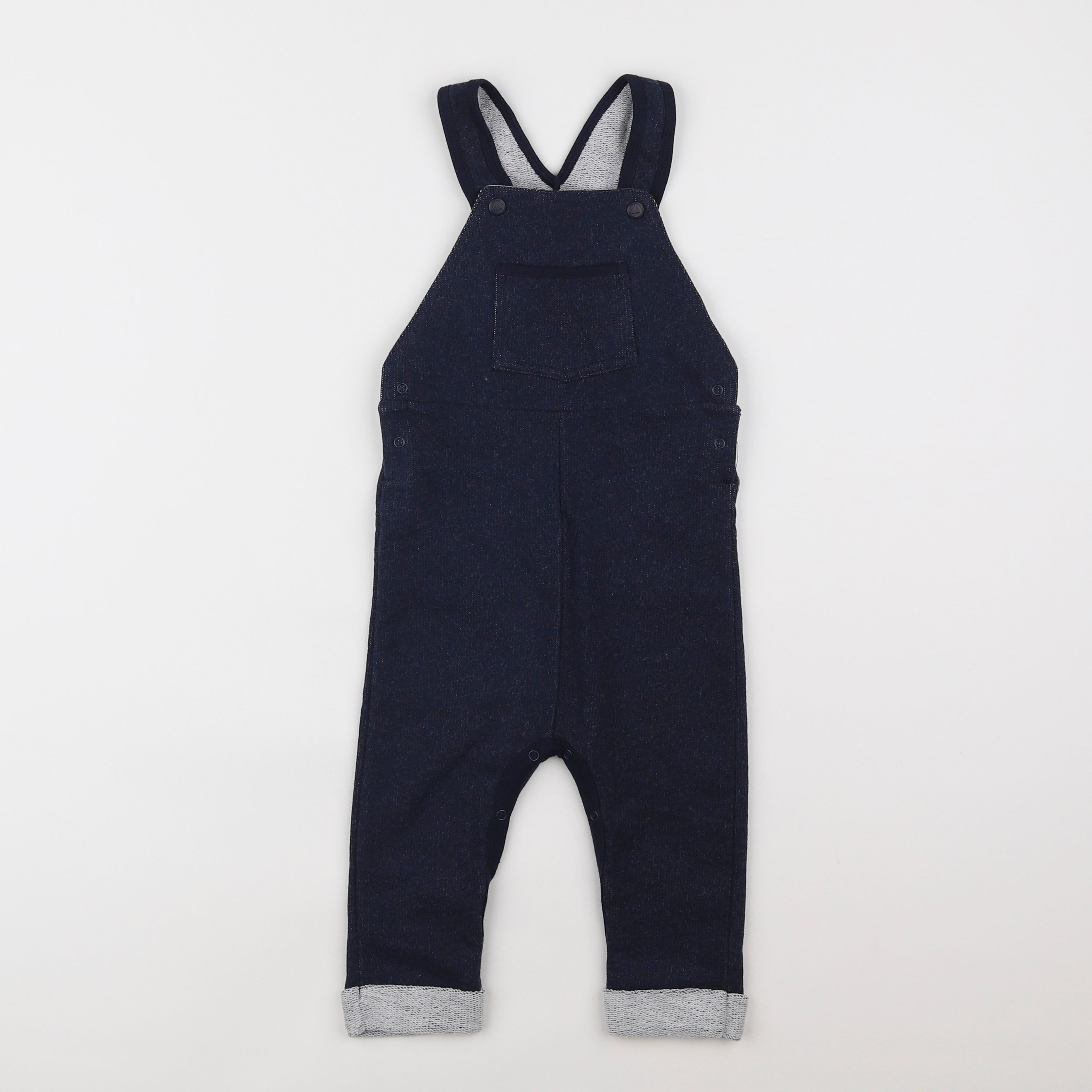 Petit Bateau - salopette bleu - 18 mois