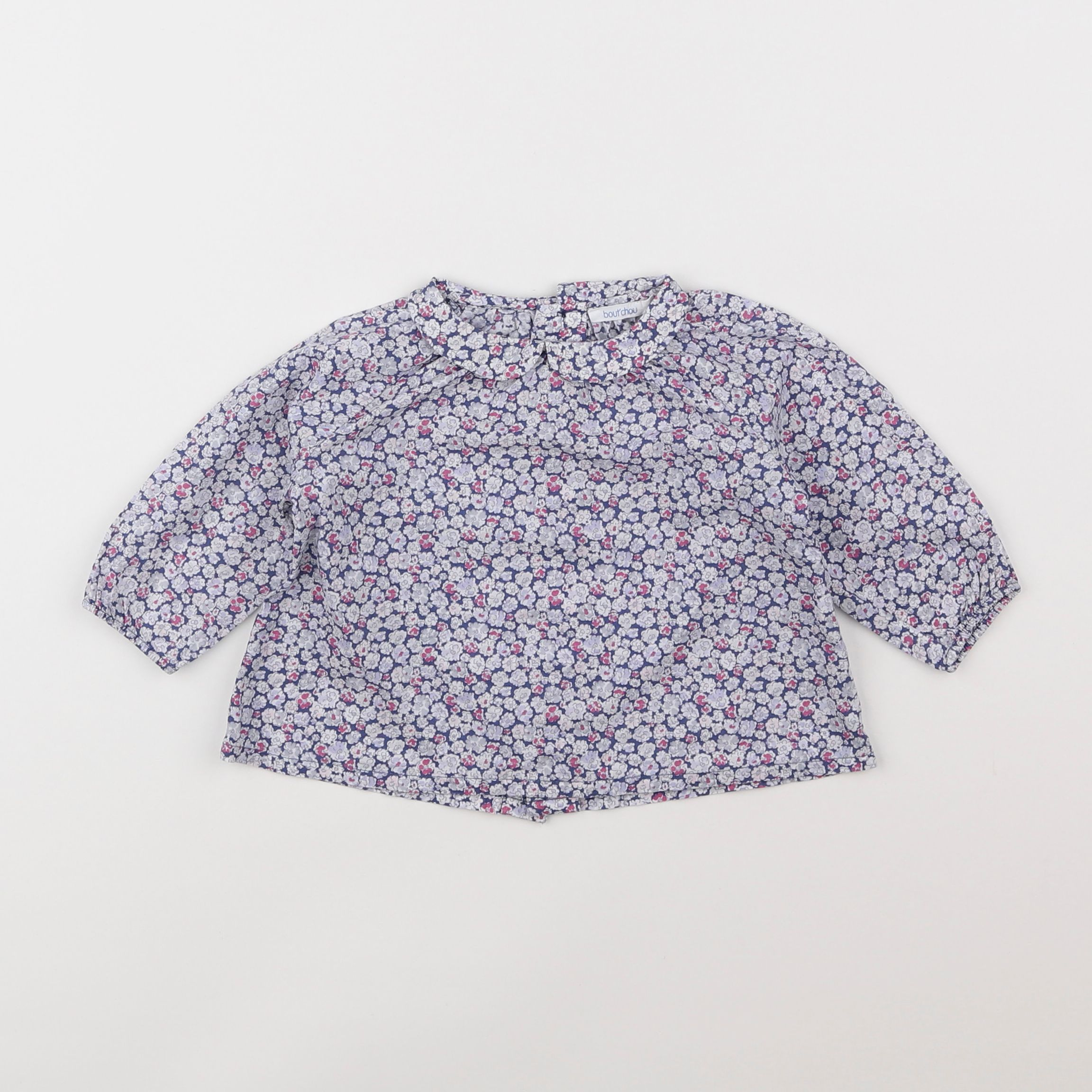 Boutchou - blouse multicolore - 6 mois