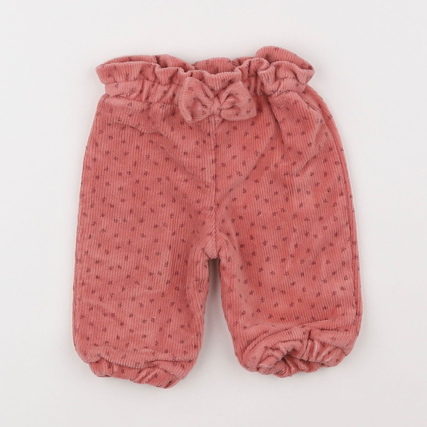 Vertbaudet - pantalon rose - 1 mois