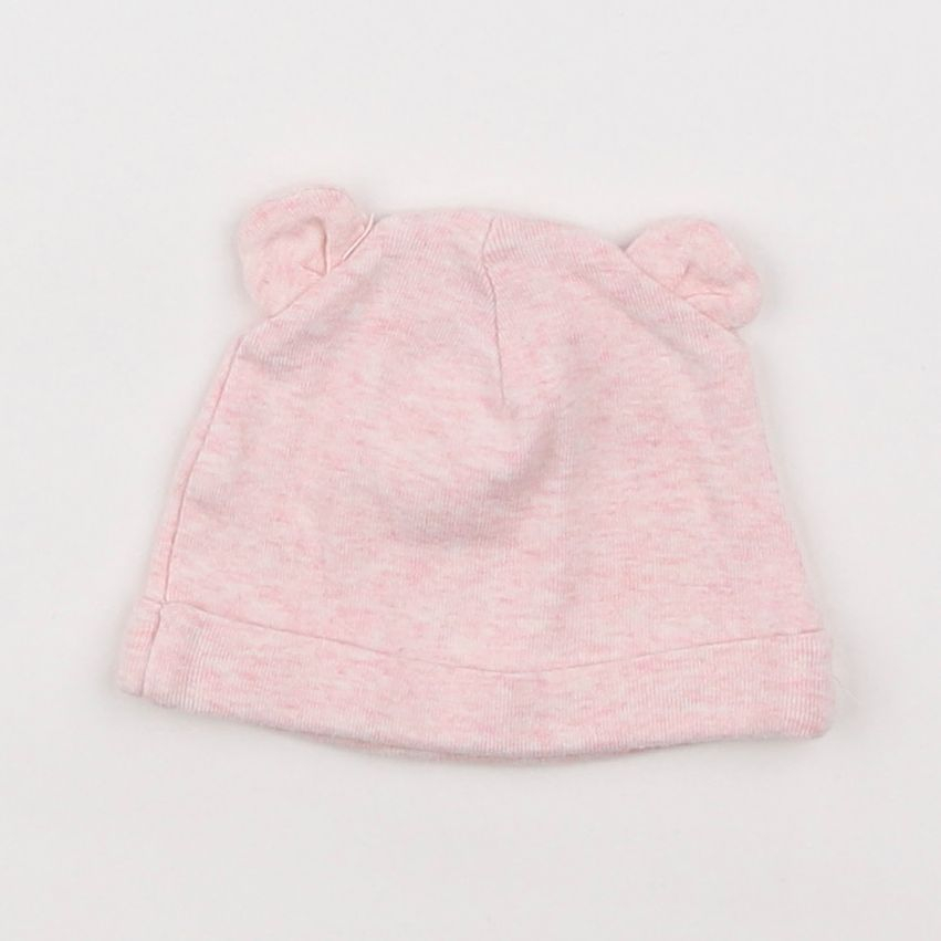 GAP - bonnet rose - 0/3 mois