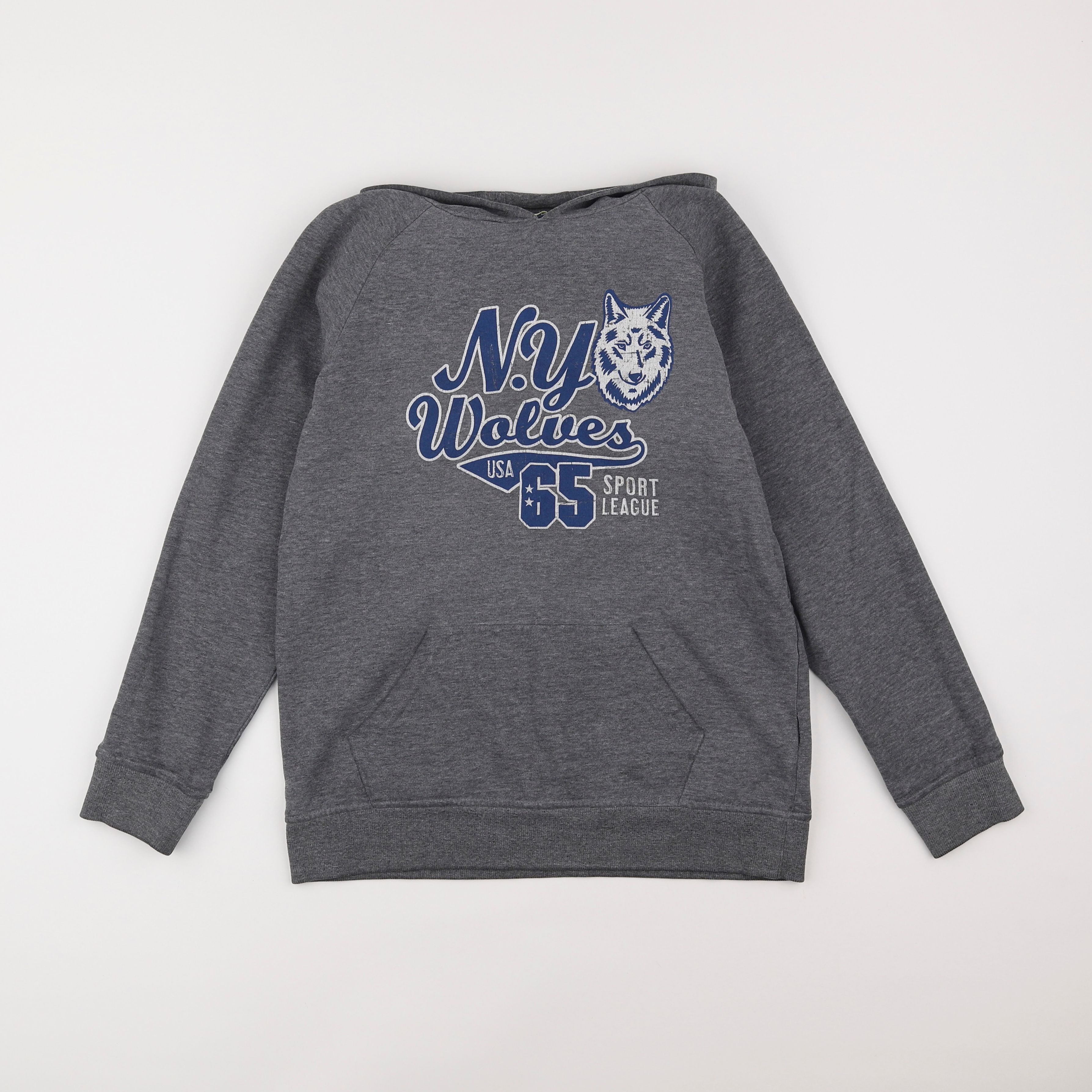 Vertbaudet - sweat gris - 14 ans