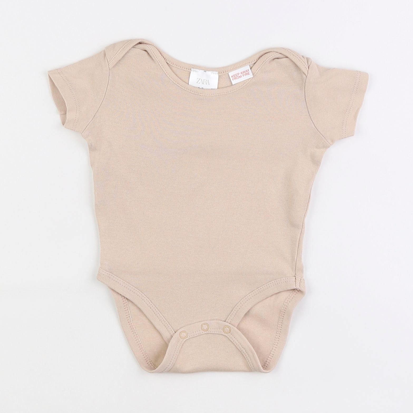 Zara - body marron - 1/3 mois