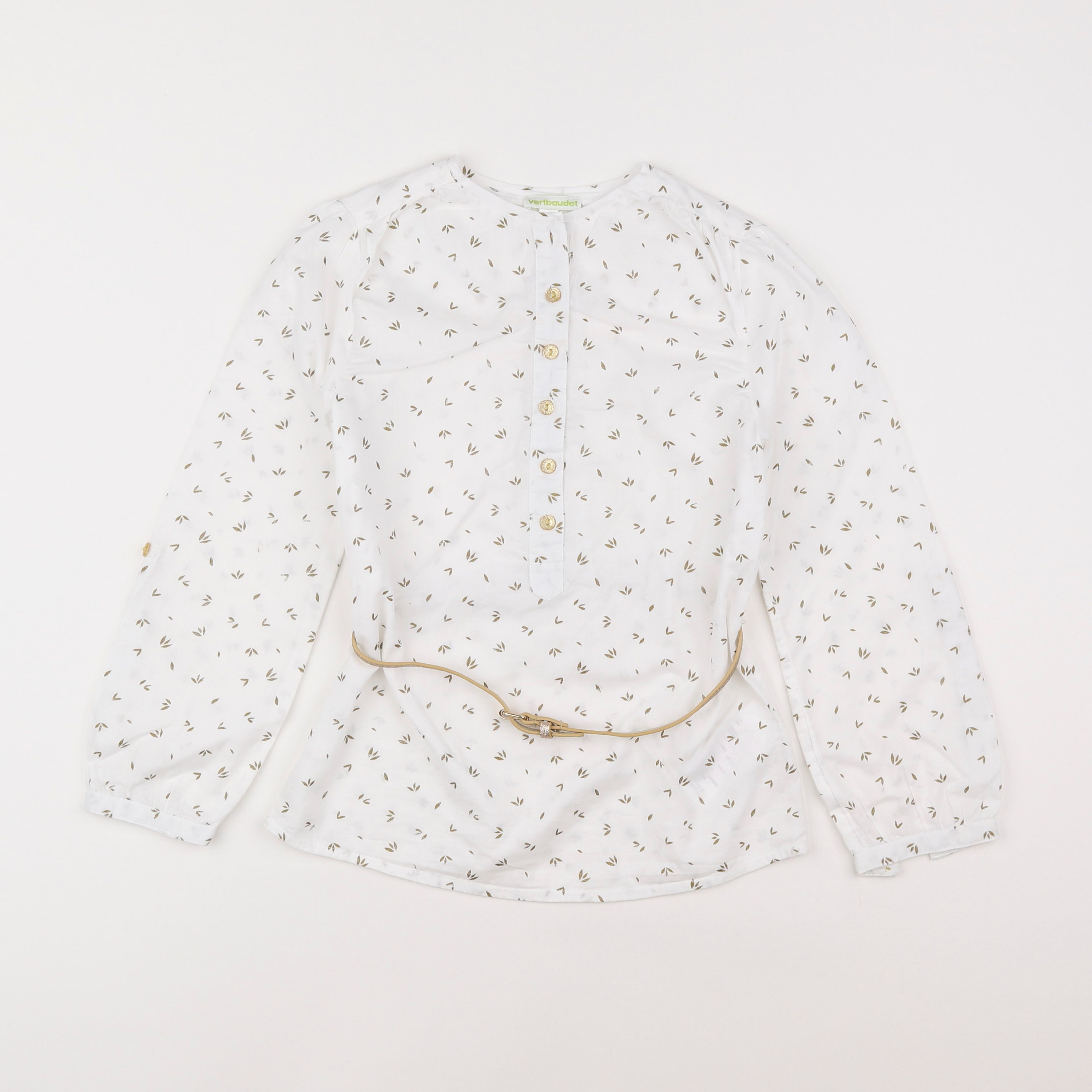 Vertbaudet - blouse blanc - 8 ans