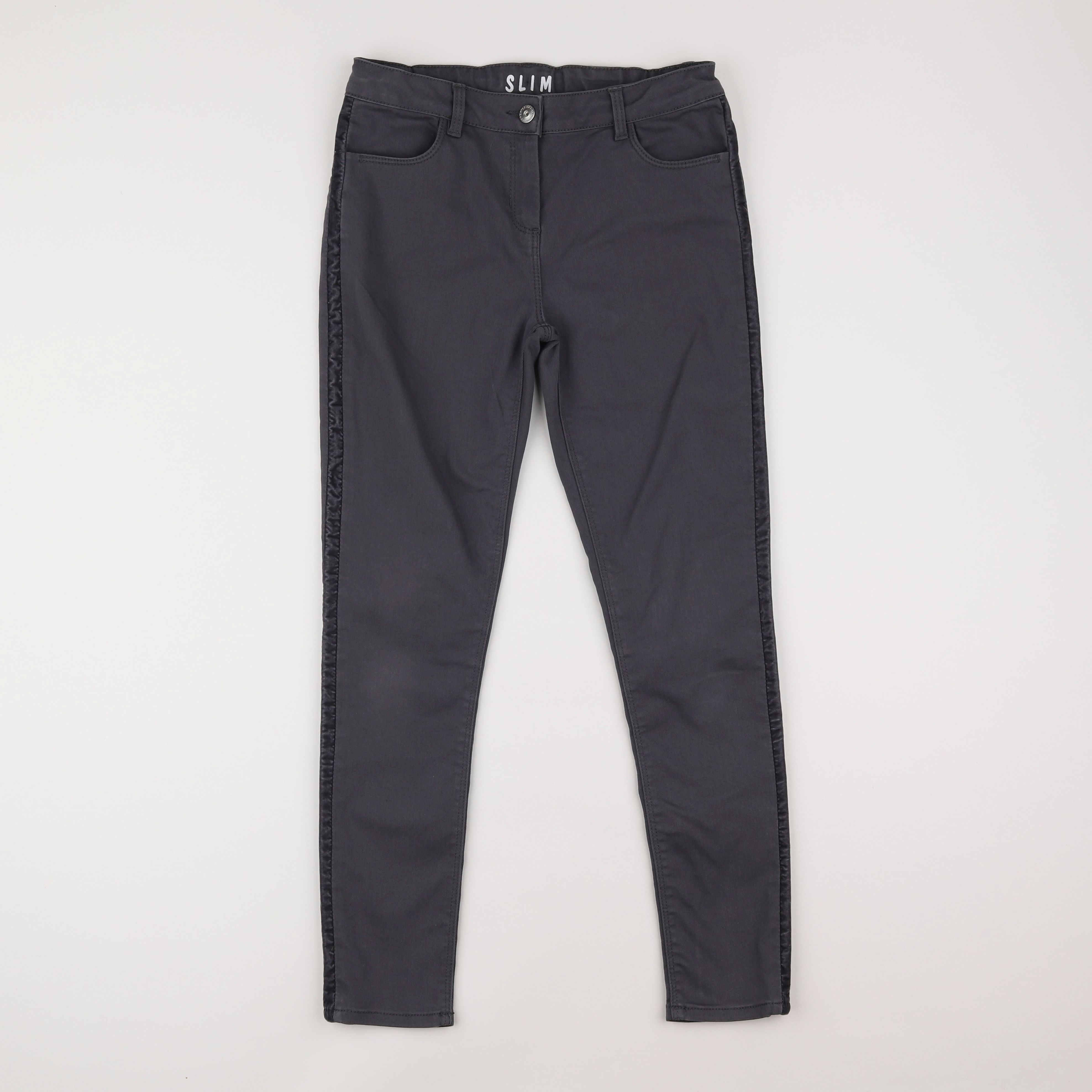 Vertbaudet - pantalon gris - 12 ans