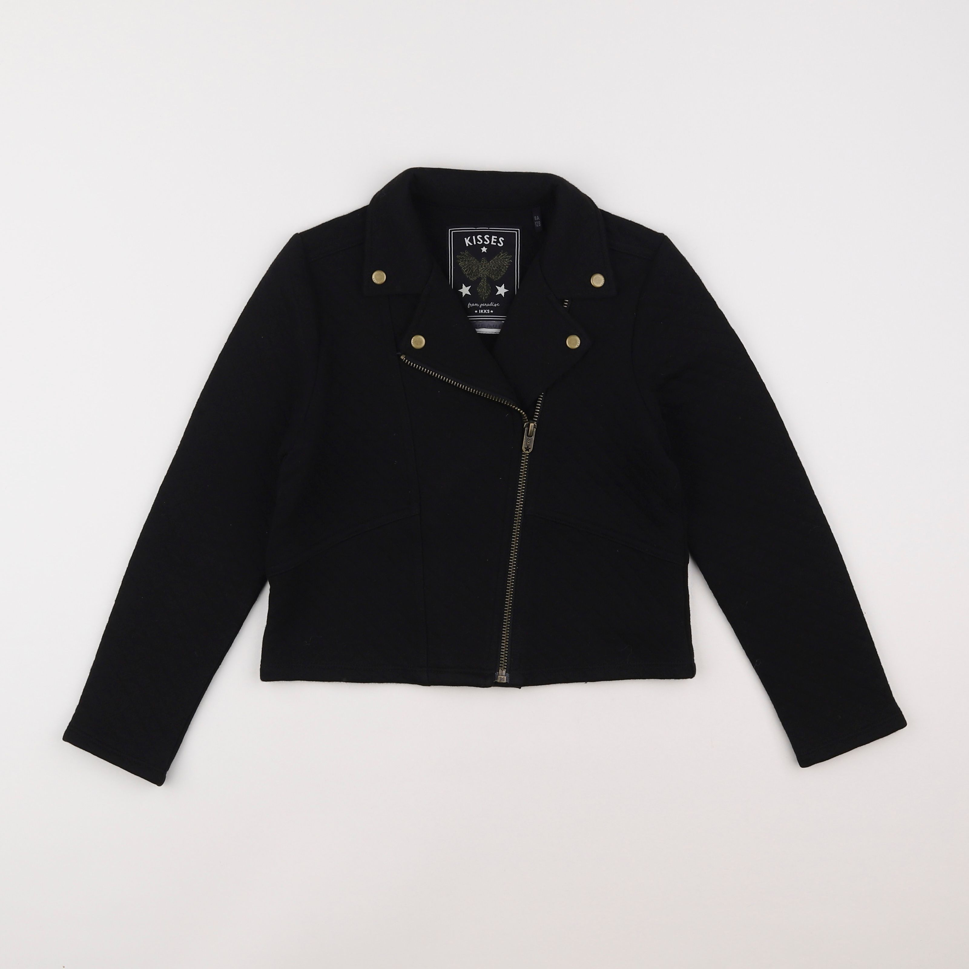 IKKS - veste noir - 8 ans