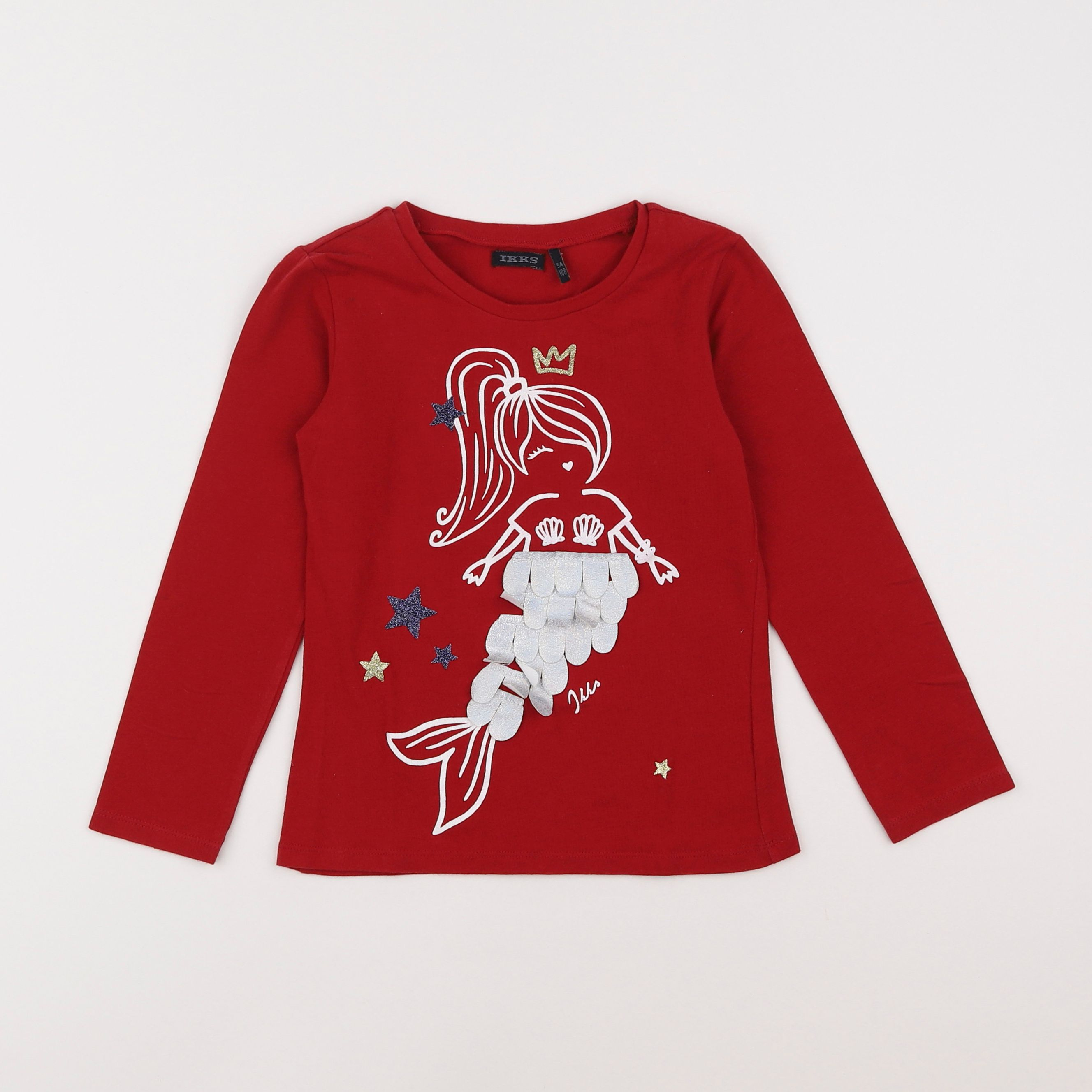 IKKS - tee-shirt rouge - 5 ans