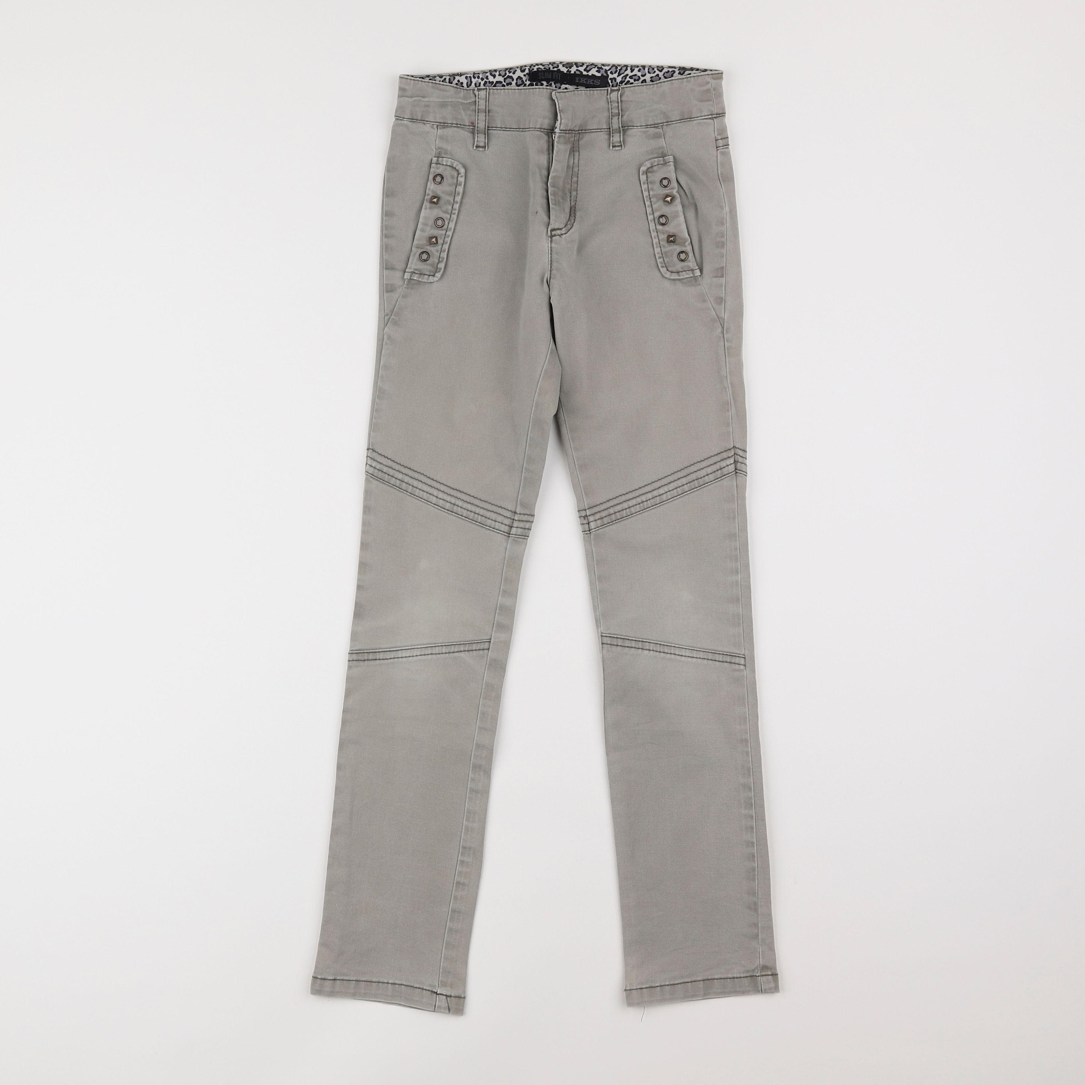 IKKS - pantalon vert - 8 ans