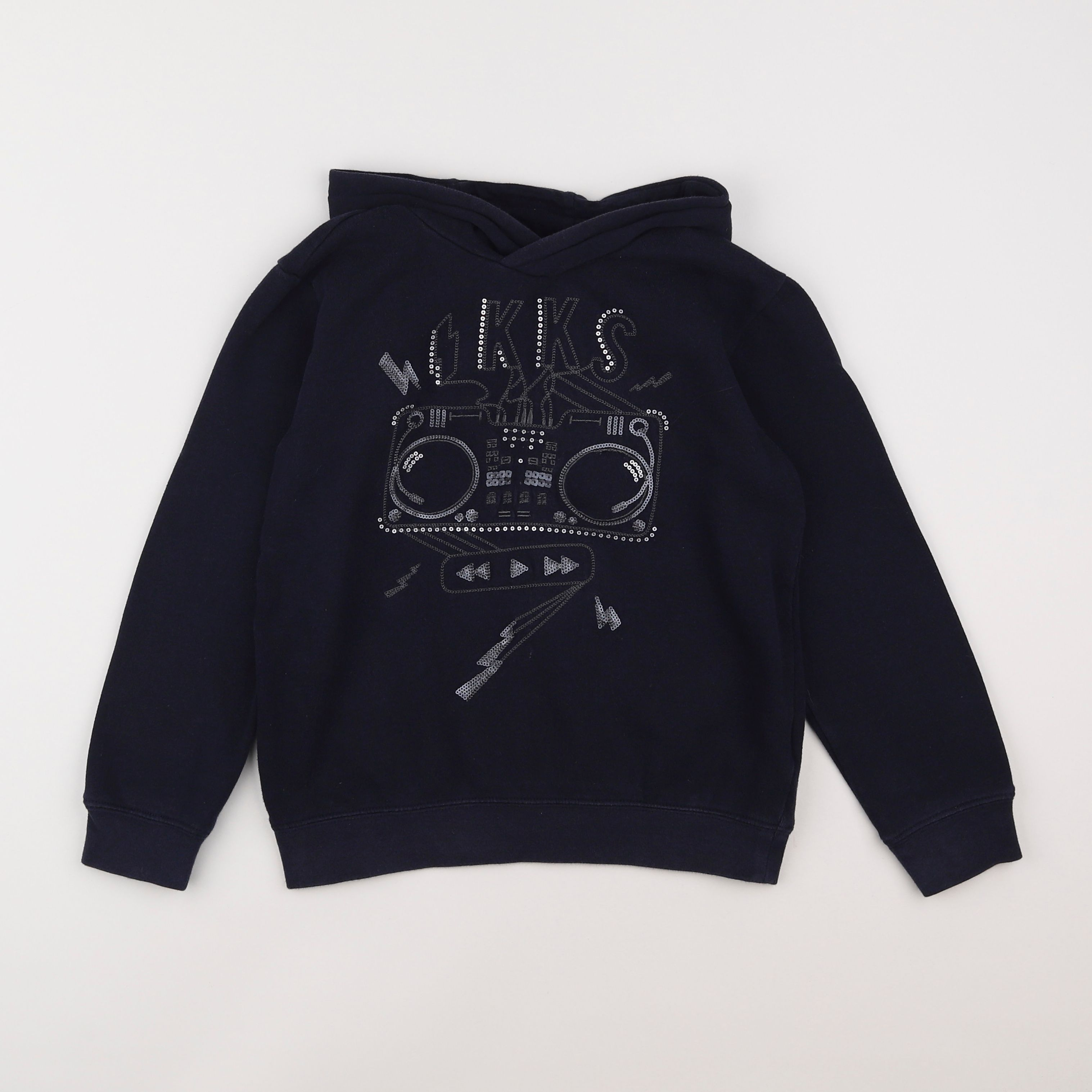 IKKS - sweat bleu - 8 ans