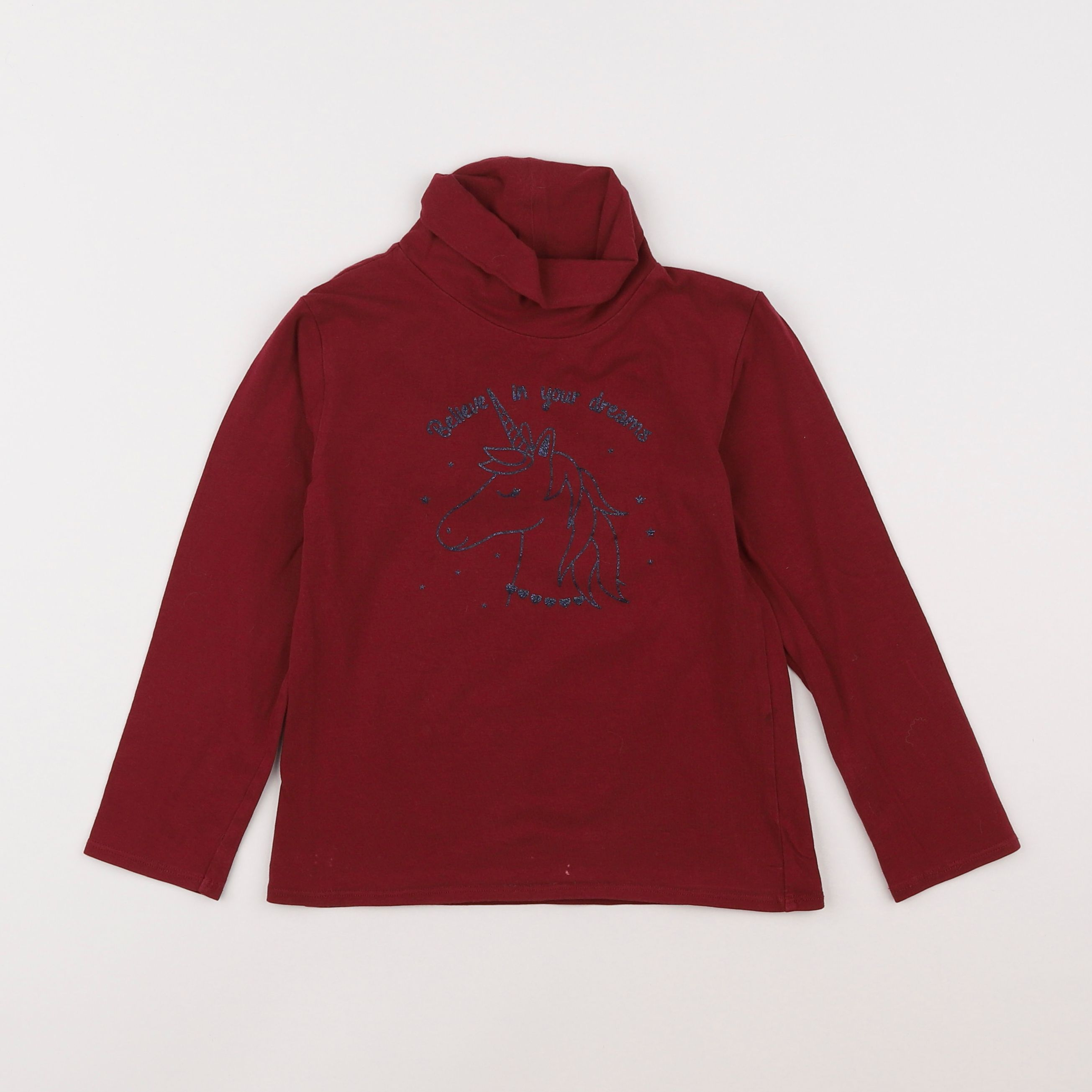 Vertbaudet - sous-pull rouge - 6 ans