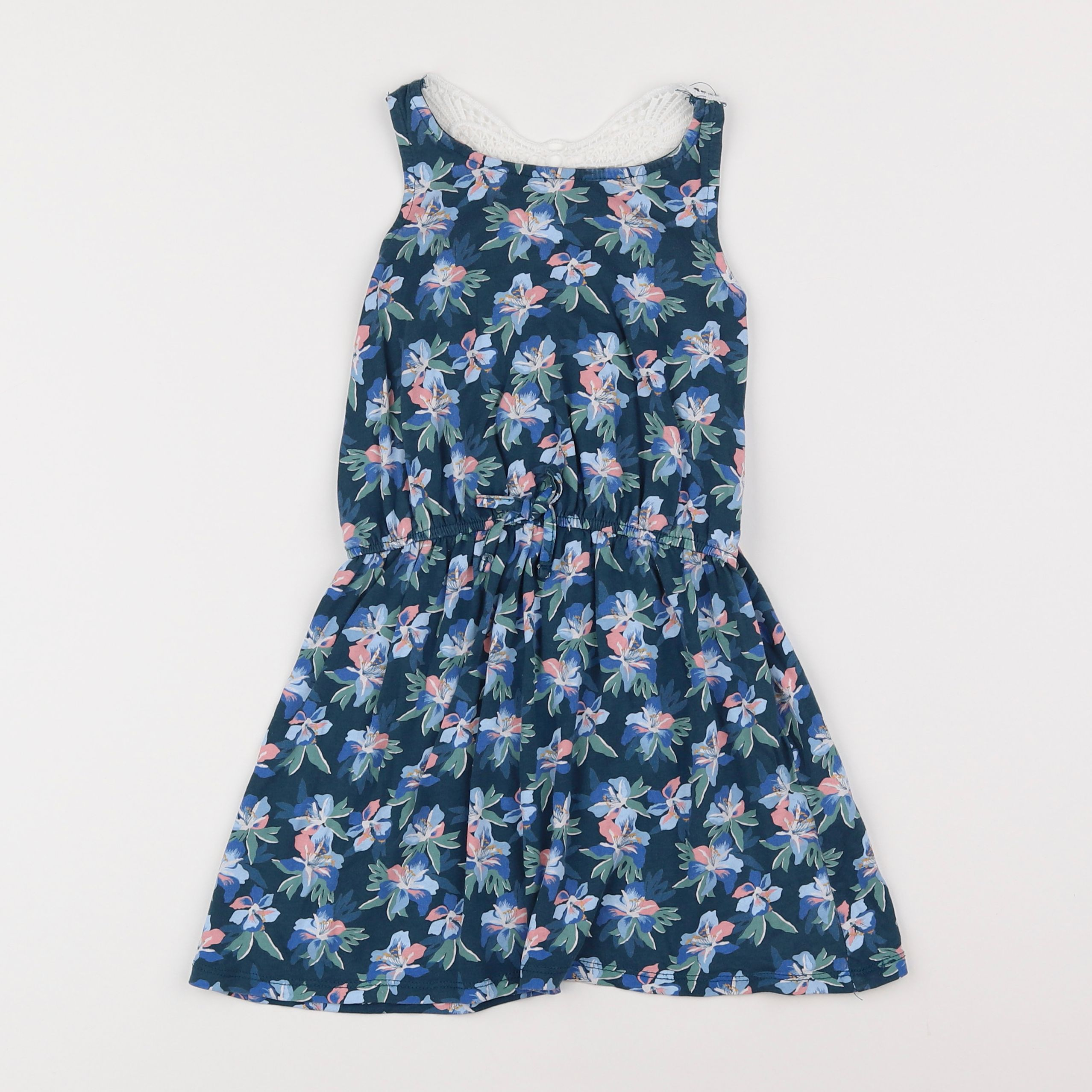 Vertbaudet - robe bleu - 4 ans