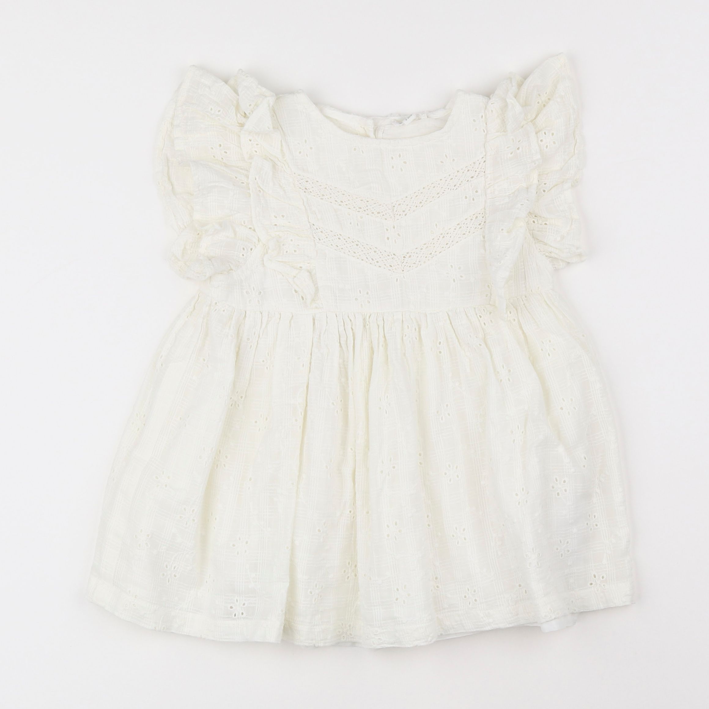 Vertbaudet - robe beige - 3 ans